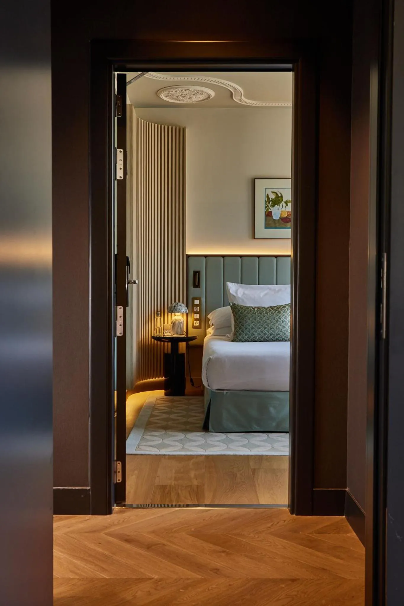Bedroom, Bed in Grand Hotel Central, Small Luxury Hotels