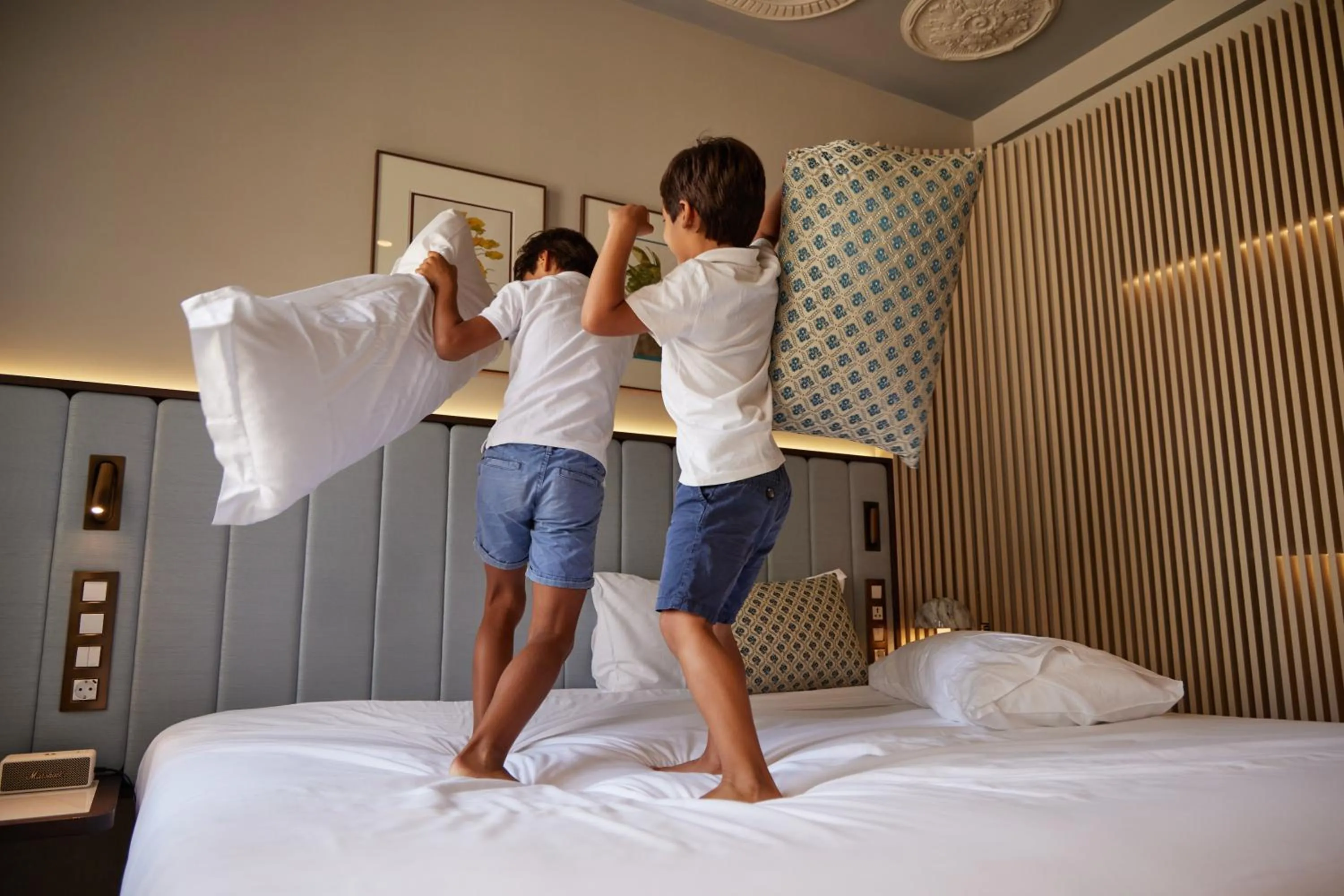 Photo of the whole room, Bed in Grand Hotel Central, Small Luxury Hotels