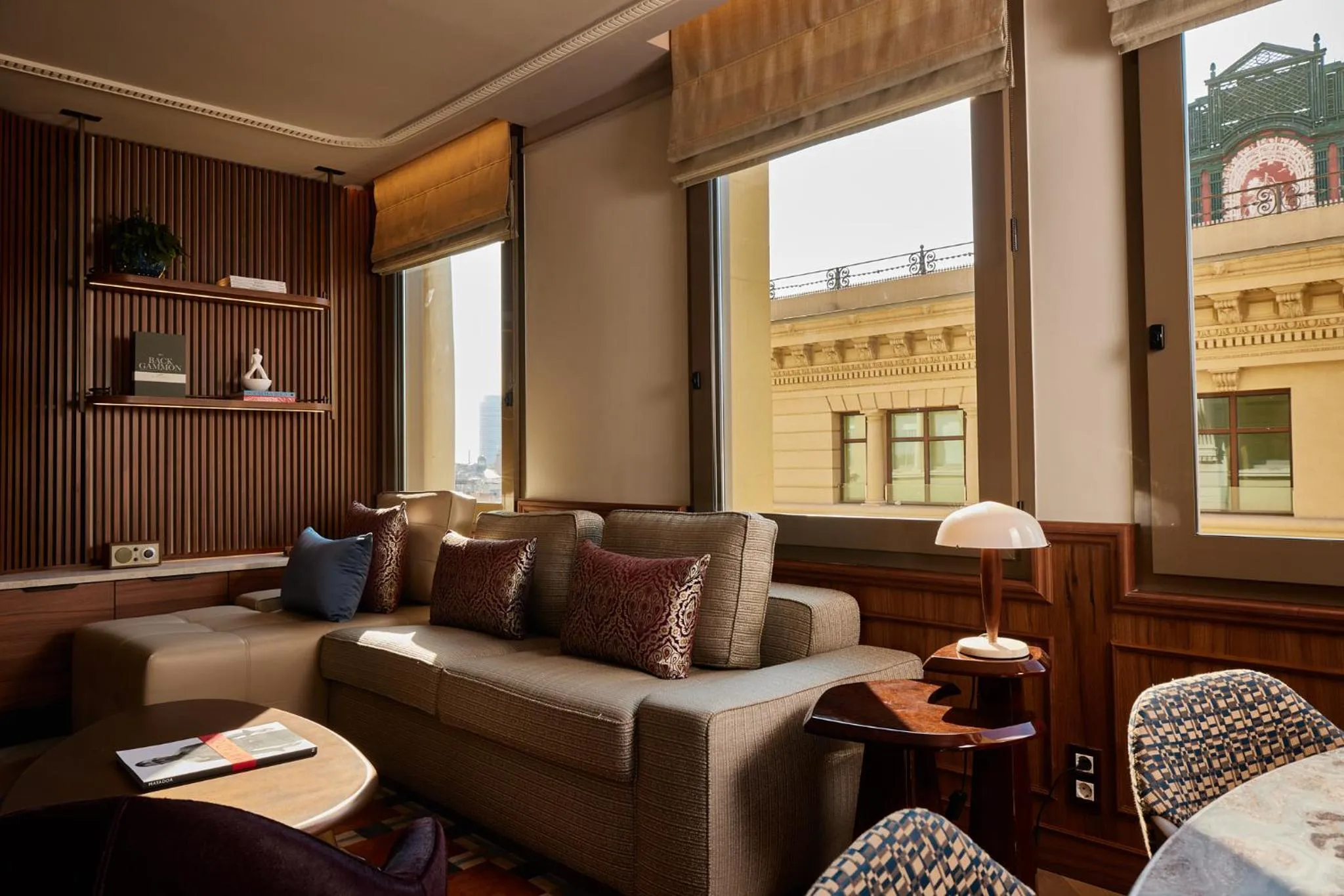 Living room in Grand Hotel Central, Small Luxury Hotels