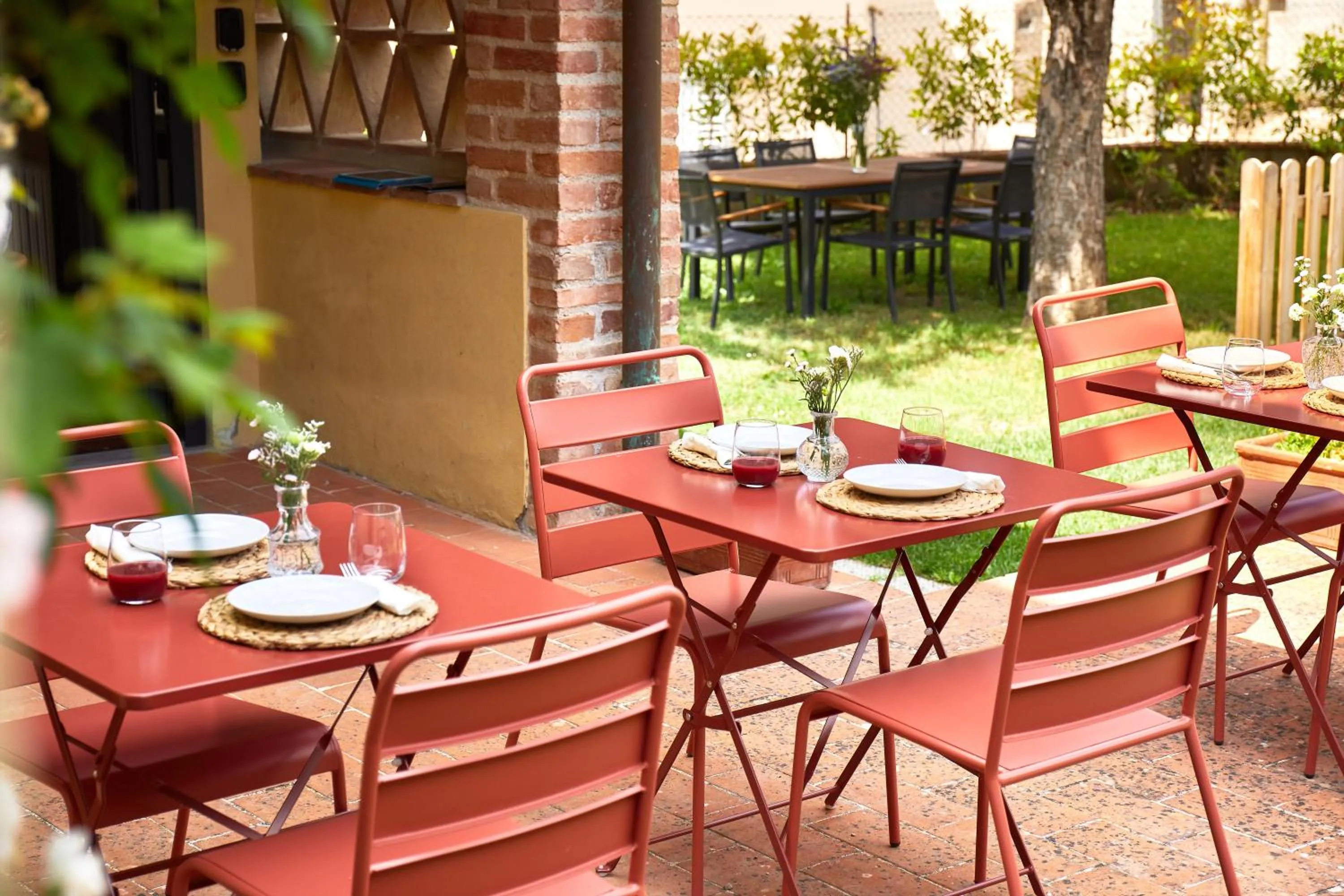 Patio in Agriturismo Borgo Scaffaia