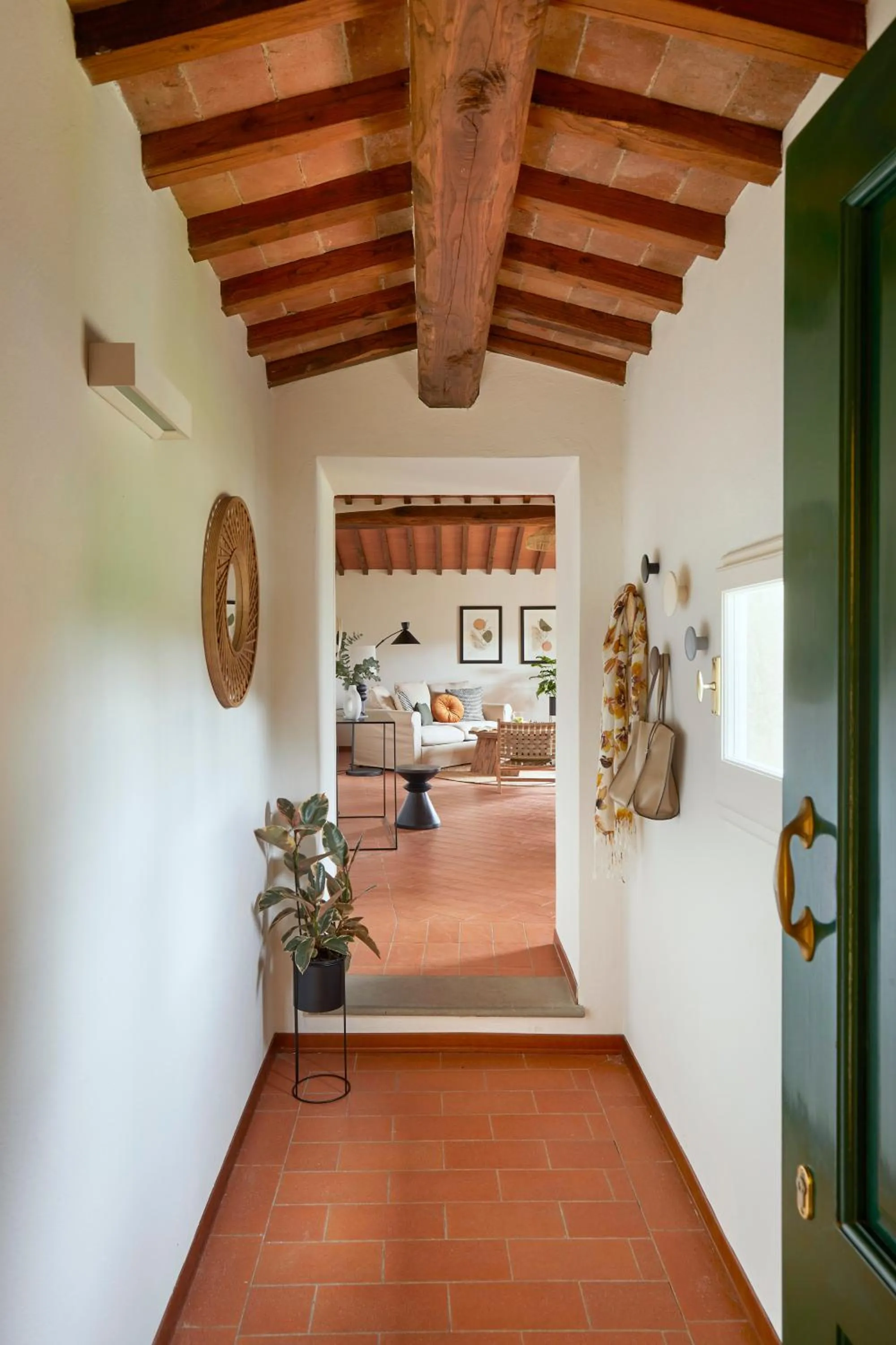 Facade/entrance, Bed in Agriturismo Borgo Scaffaia