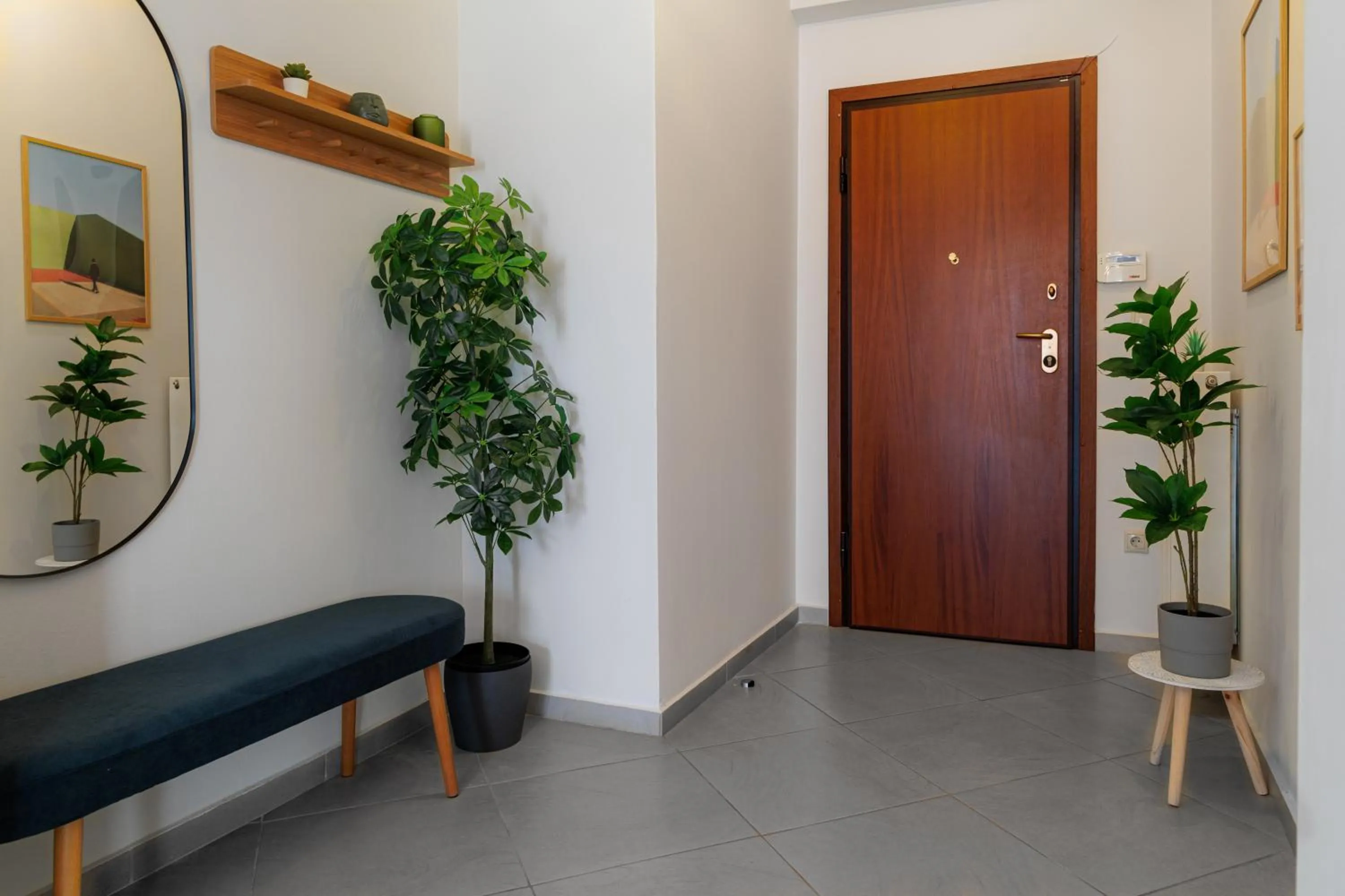 Living room in Sunny & Modern apt for 3 persons