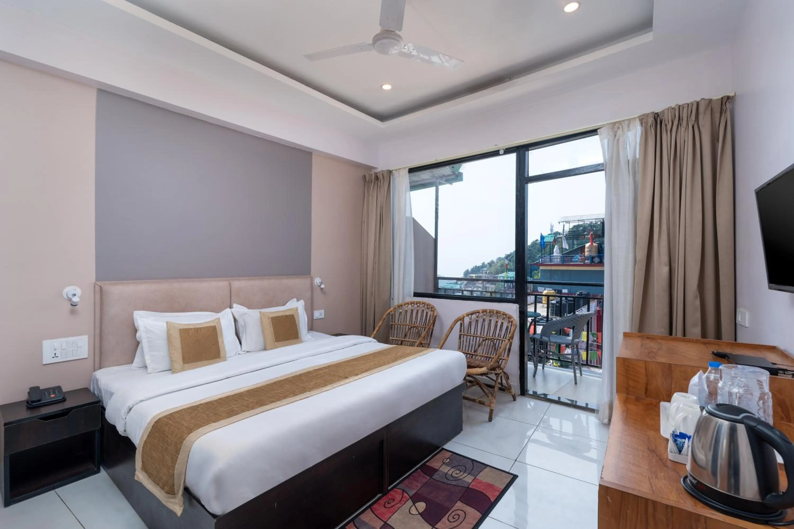 Bed in Hotel Buddha's Abode- Best Hotel in McleodGanj Main Market