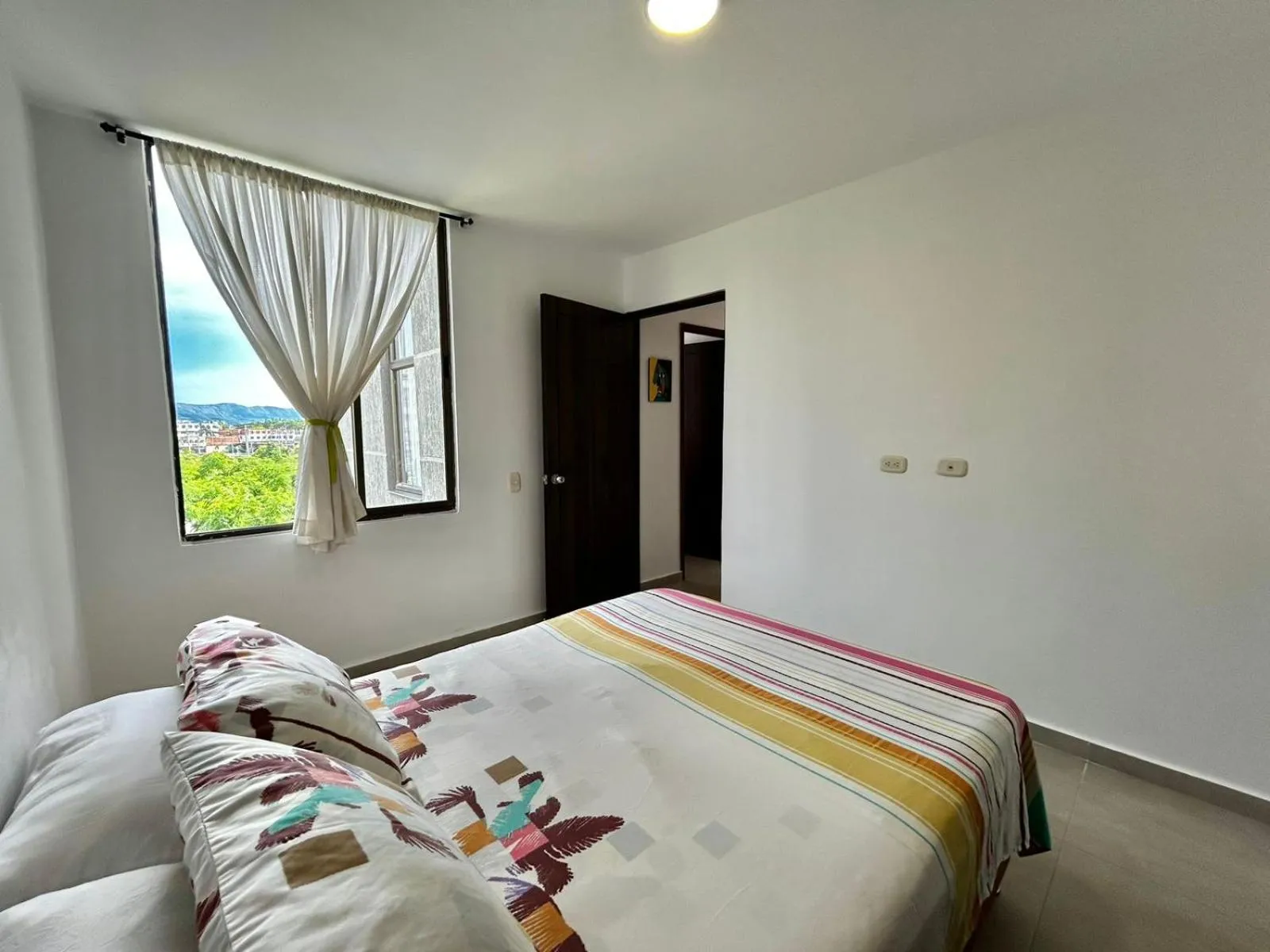 Bed in Acogedor apto cerca a Girardot