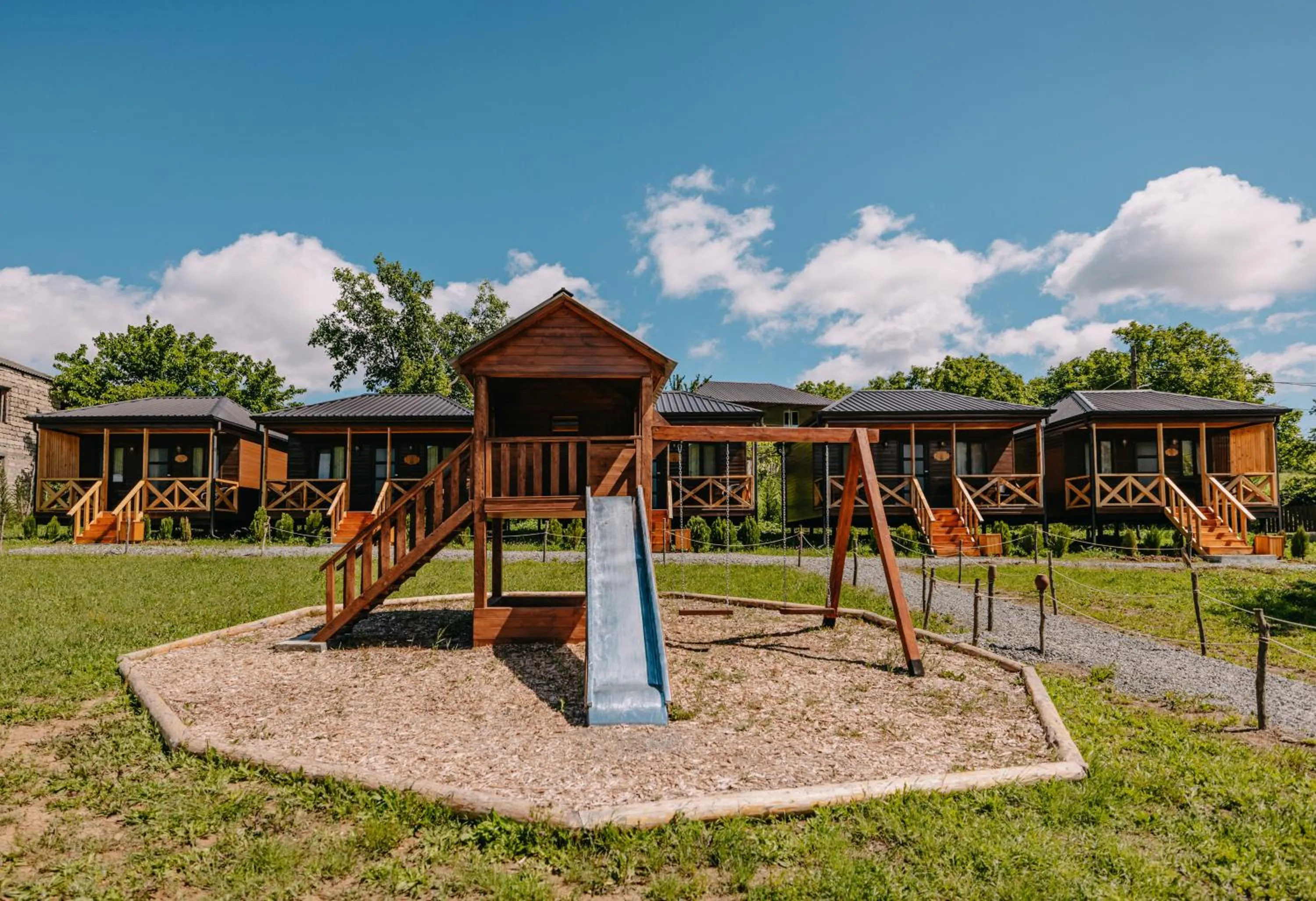 Children play ground in Chateau Ateni Cottages