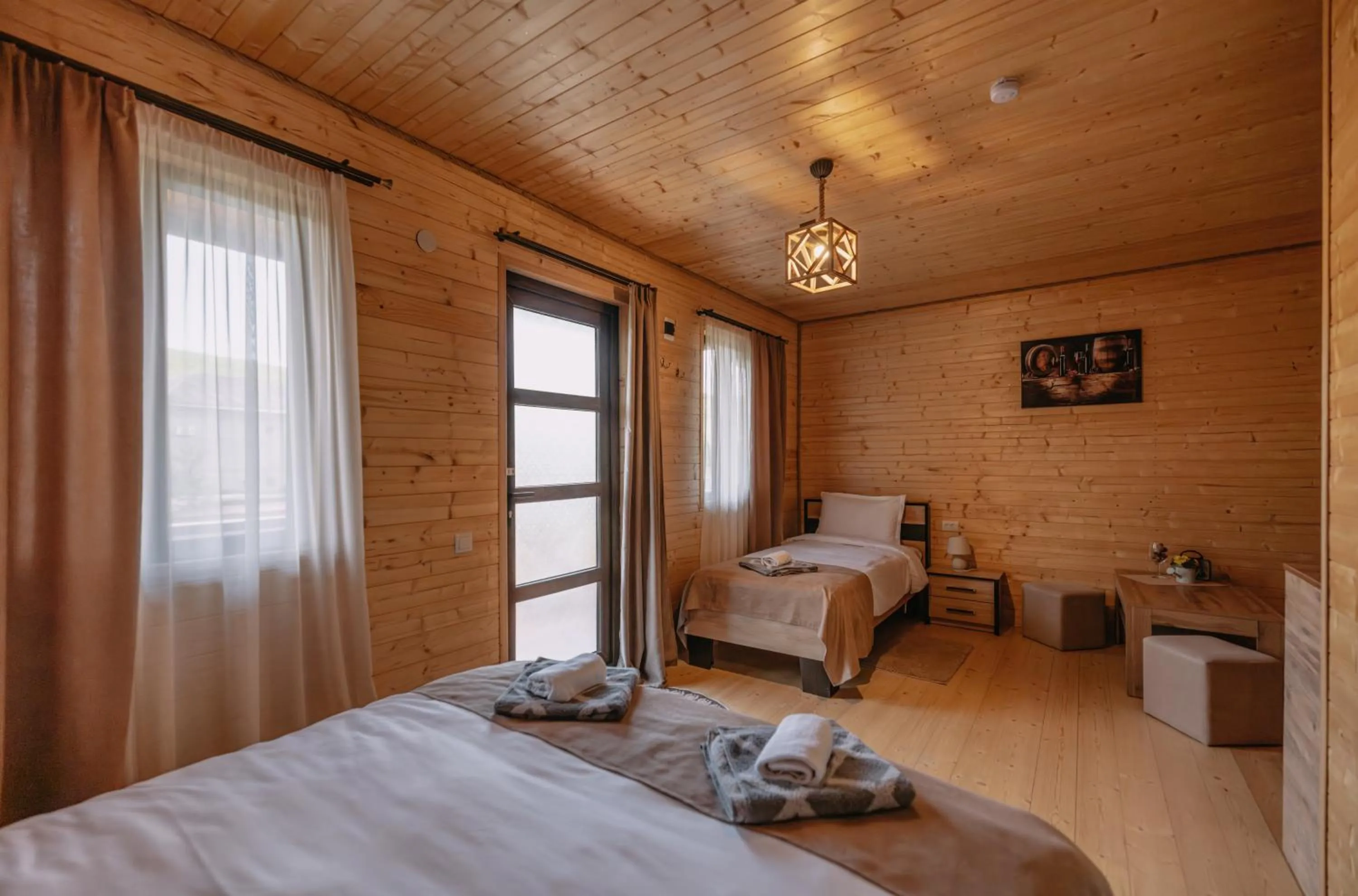 Property building, Bed in Chateau Ateni Cottages