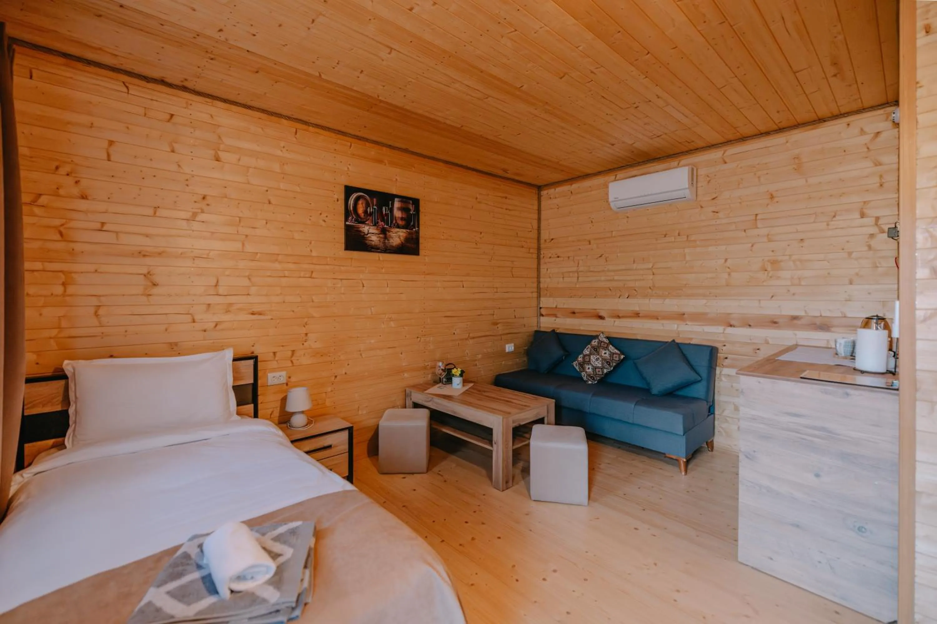 Property building, Bed in Chateau Ateni Cottages