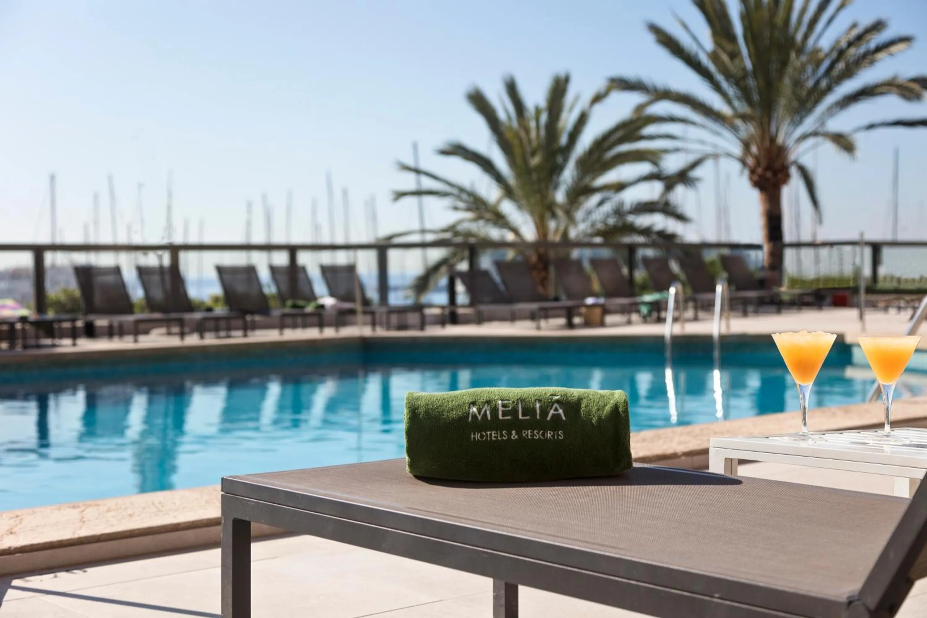 Swimming pool in Meliá Palma Marina