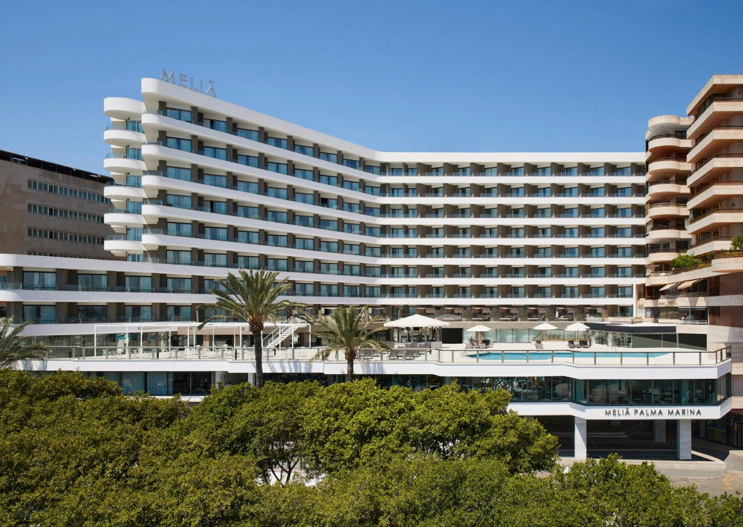 Facade/entrance in Meliá Palma Marina