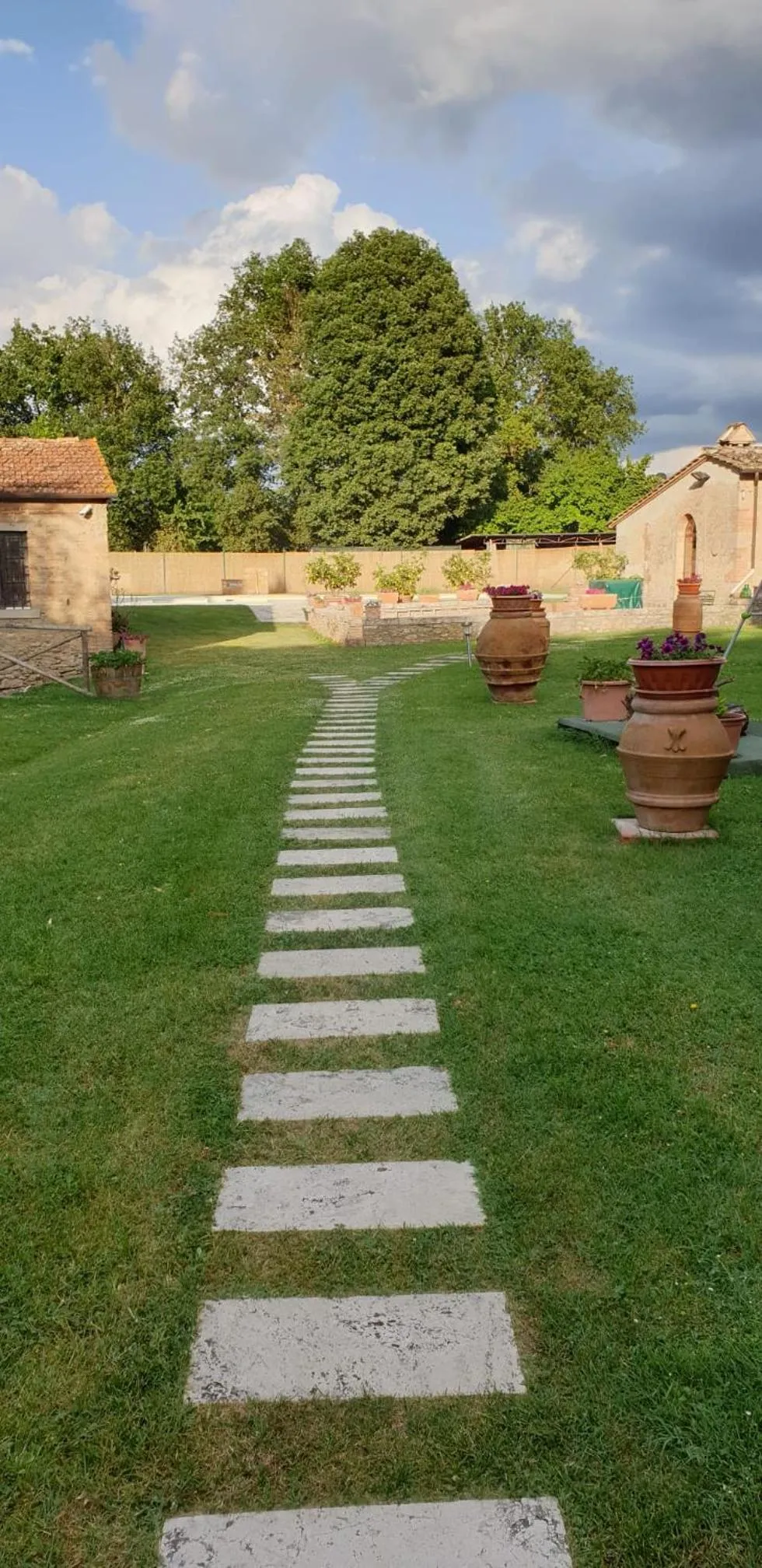 Garden in Villa Bruna