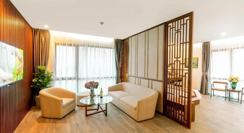 Seating area in MT Collection Hotel