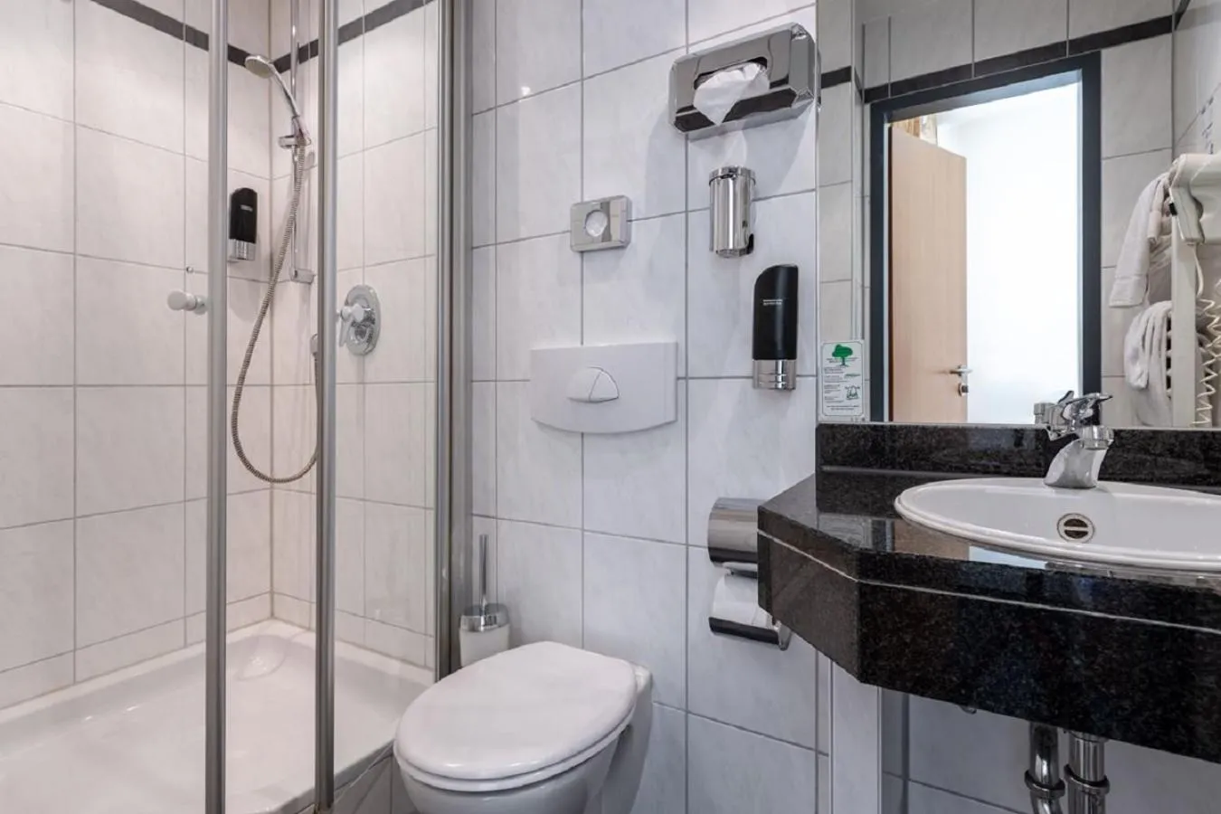 Toilet in Trip Inn Hotel Conti