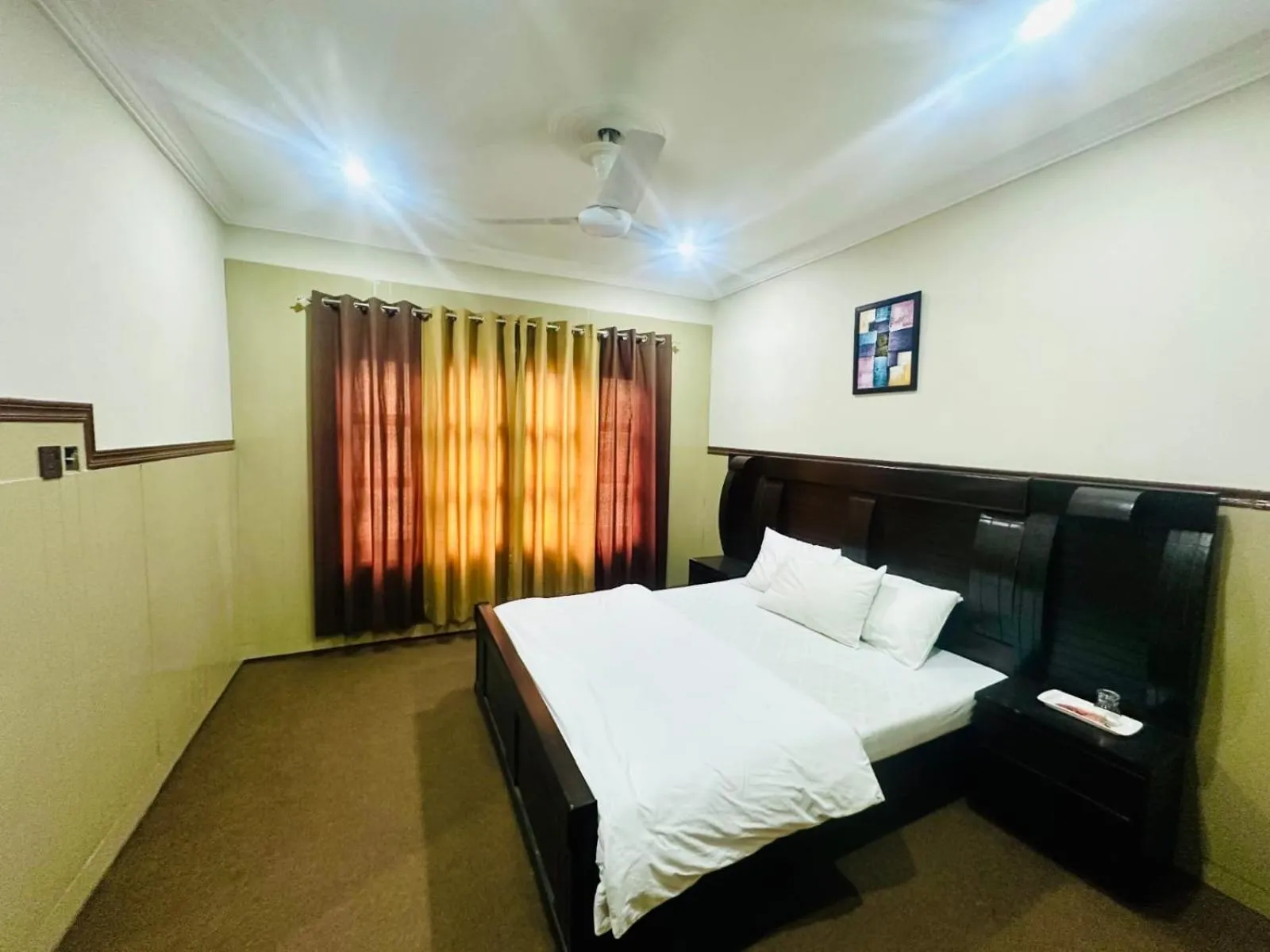 Bed in The Yak Motel