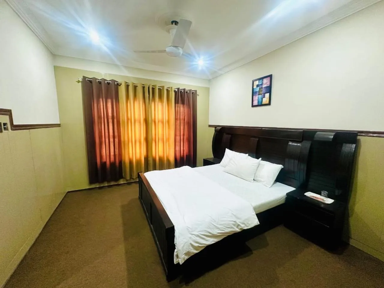 Bed in The Yak Motel