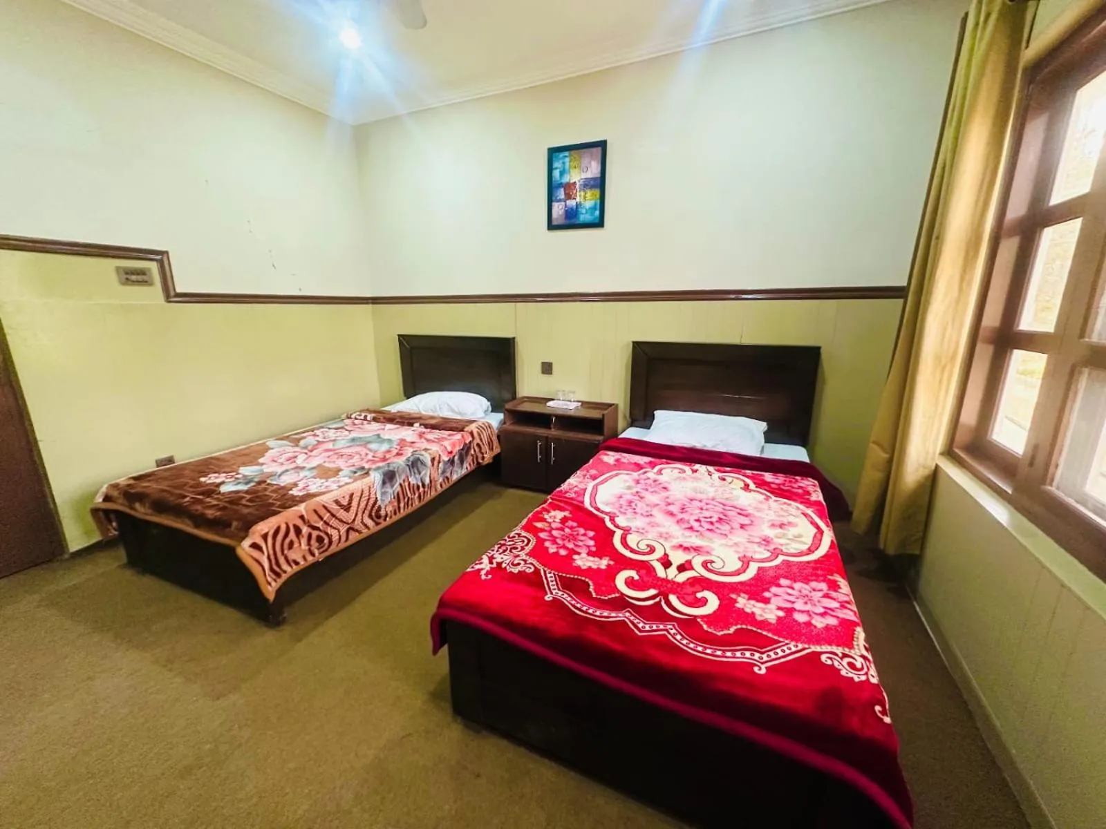 Bed in The Yak Motel