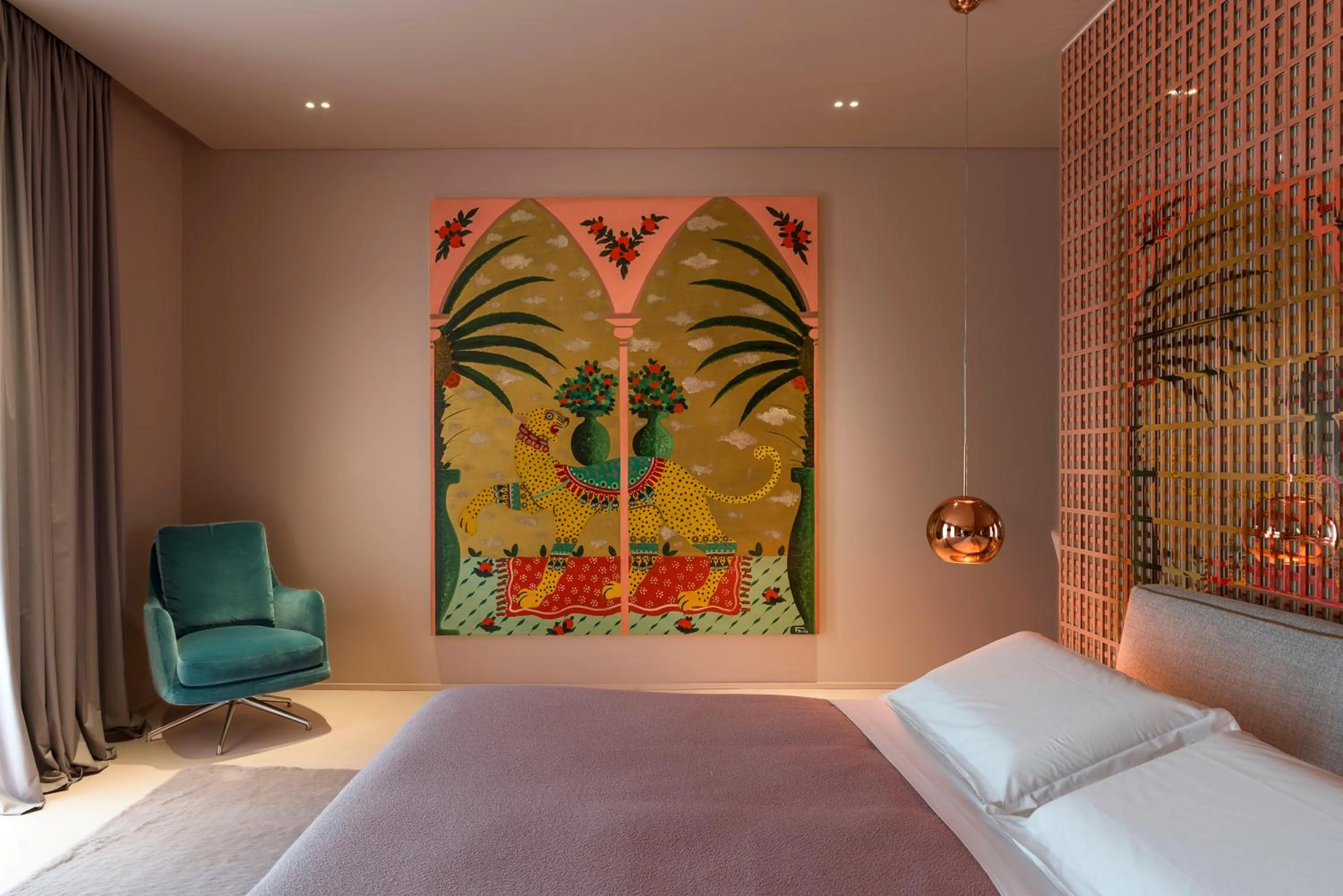 Bed in Taormina Infinity Suites