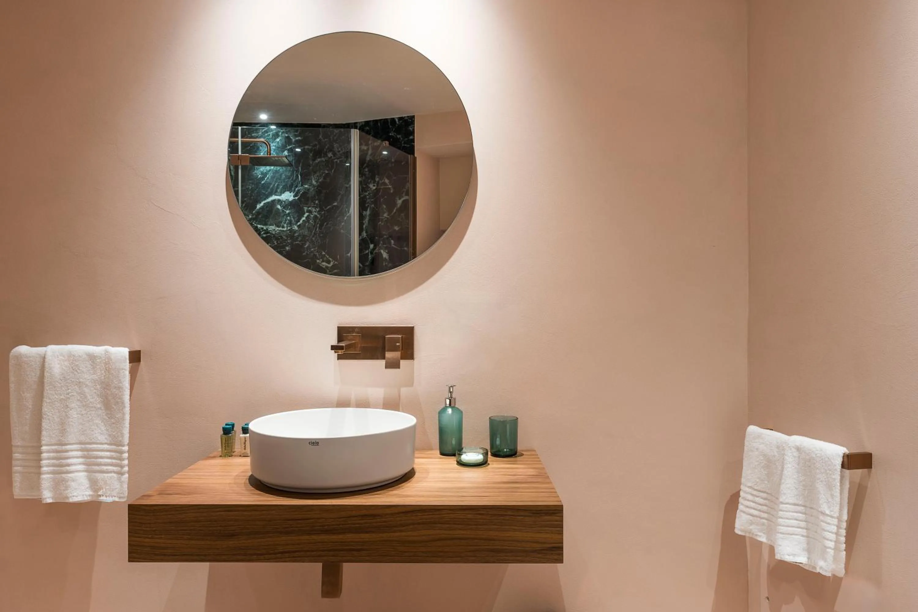 Bathroom in Taormina Infinity Suites