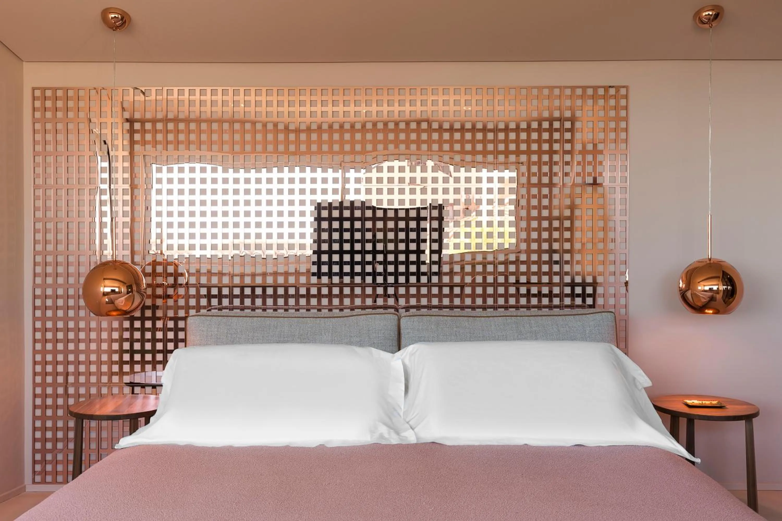 Bed in Taormina Infinity Suites