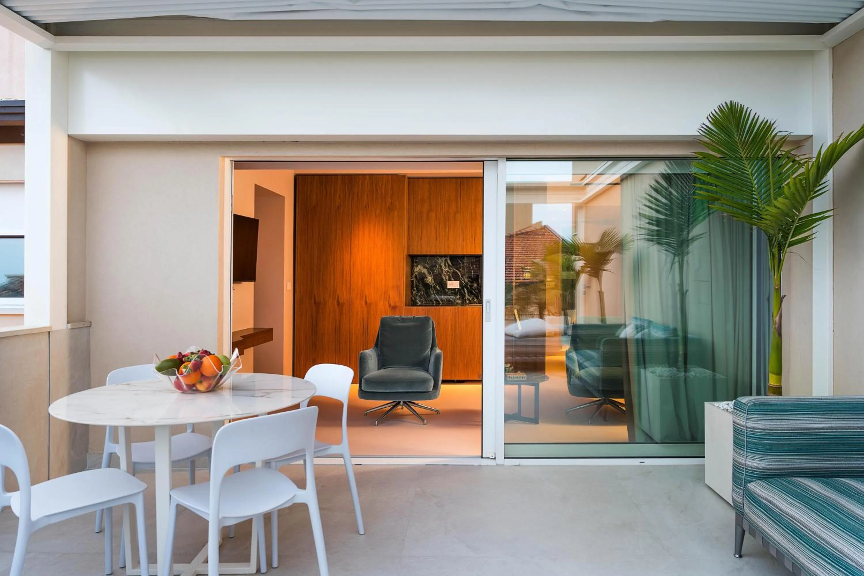 Balcony/Terrace in Taormina Infinity Suites