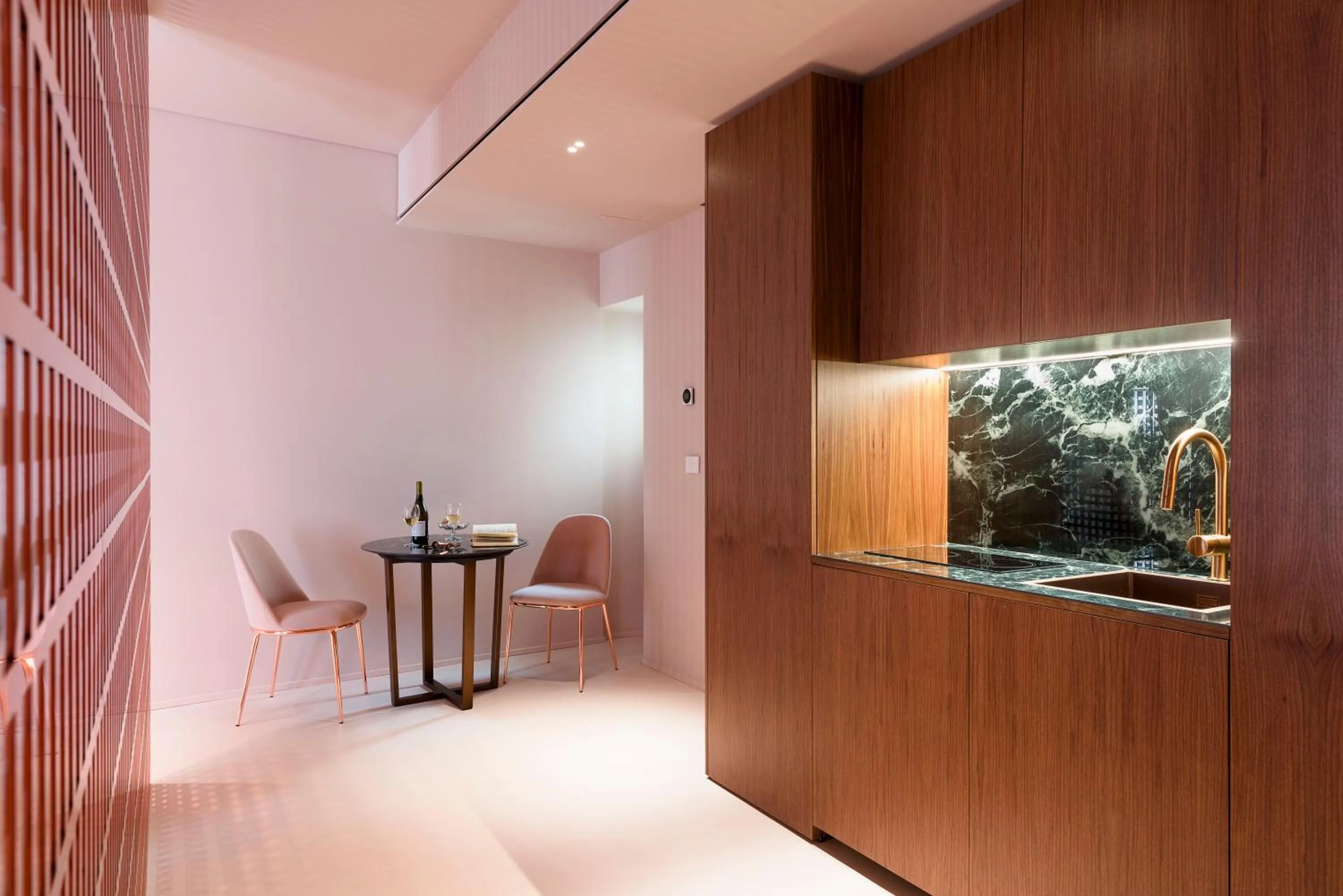 Kitchen or kitchenette in Taormina Infinity Suites