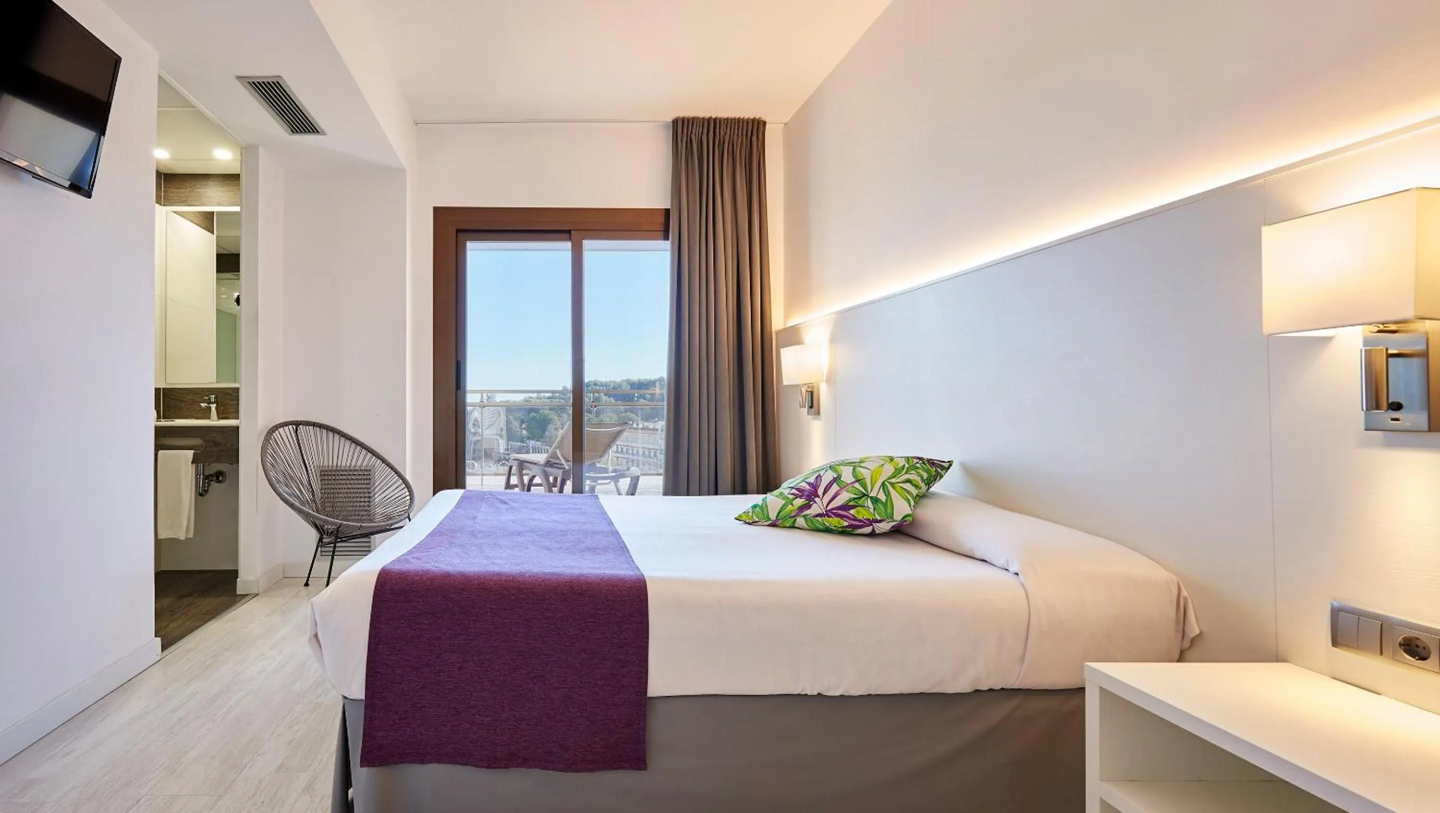 Bedroom, Bed in Hotel Samba