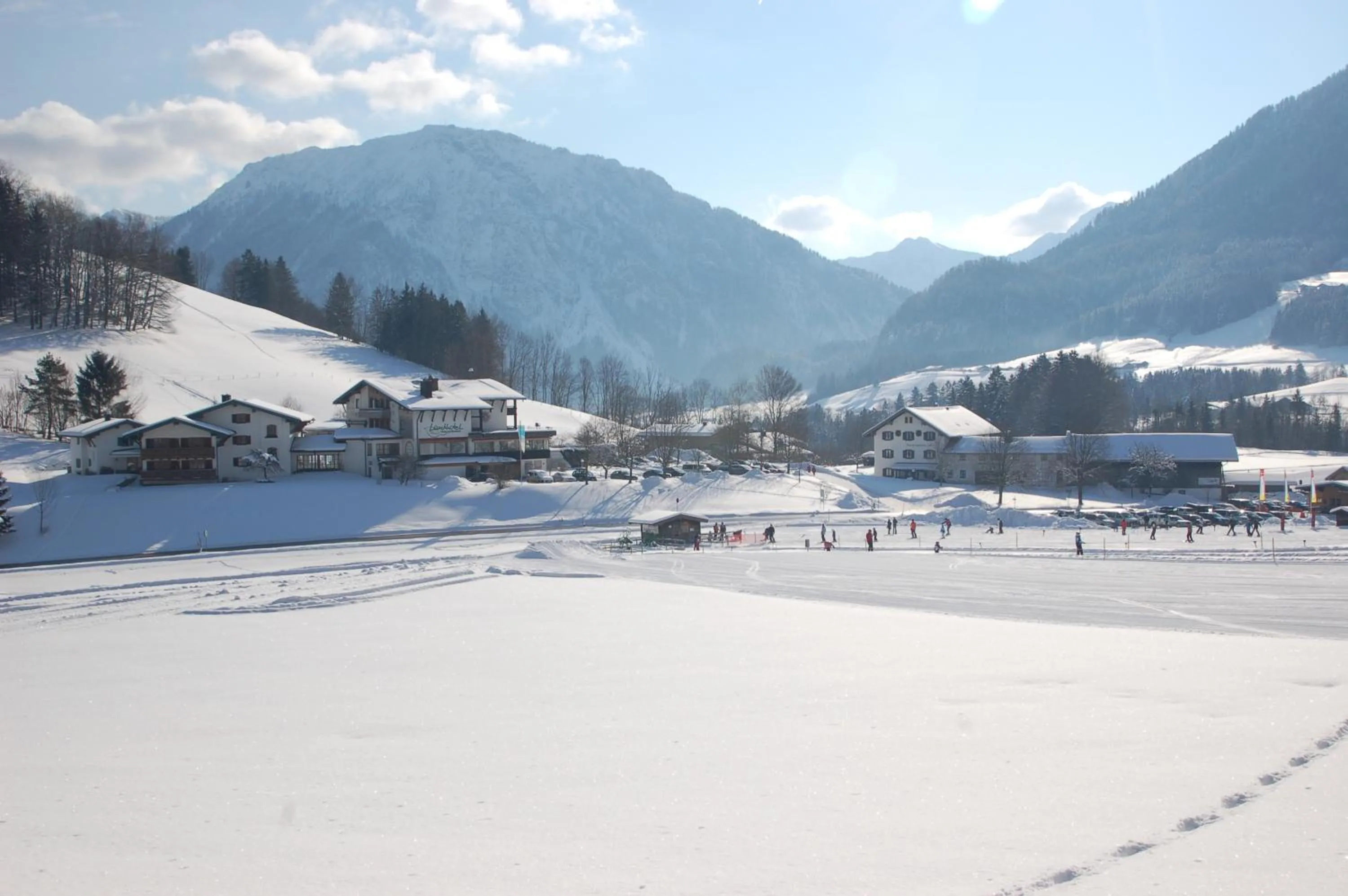 Facade/entrance in Landhotel Maiergschwendt inkl Chiemgaukarte