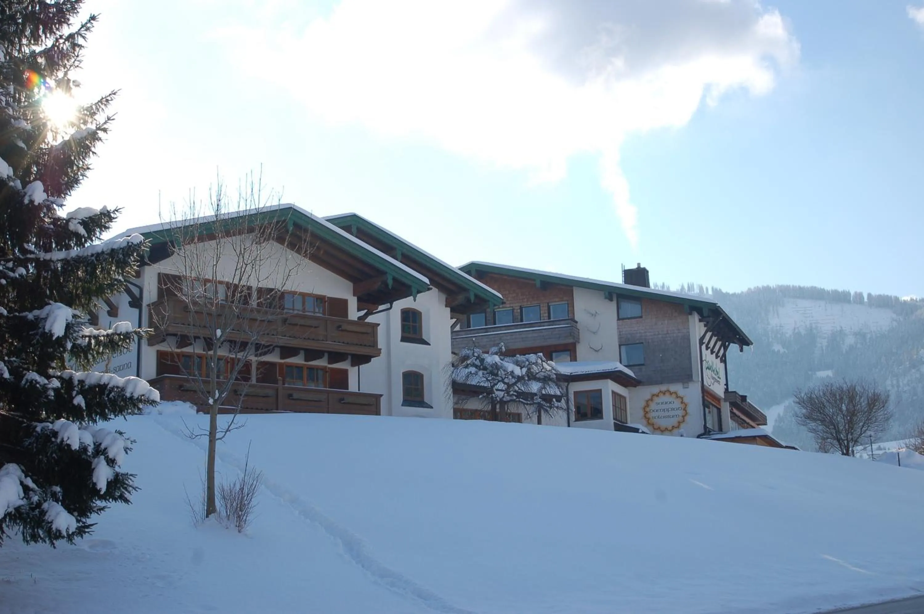 Facade/entrance in Landhotel Maiergschwendt inkl Chiemgaukarte