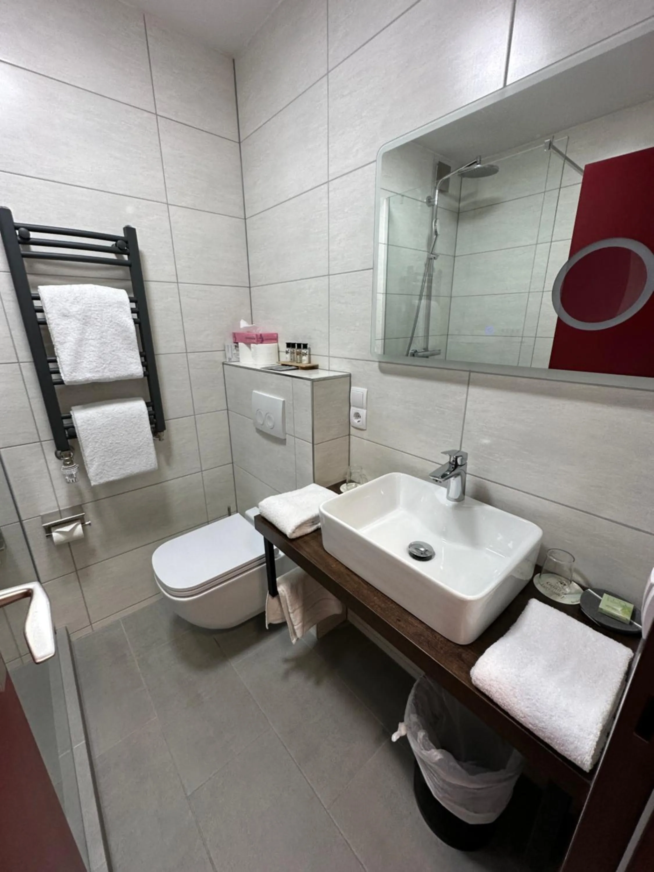 Bathroom in Landhotel Maiergschwendt inkl Chiemgaukarte