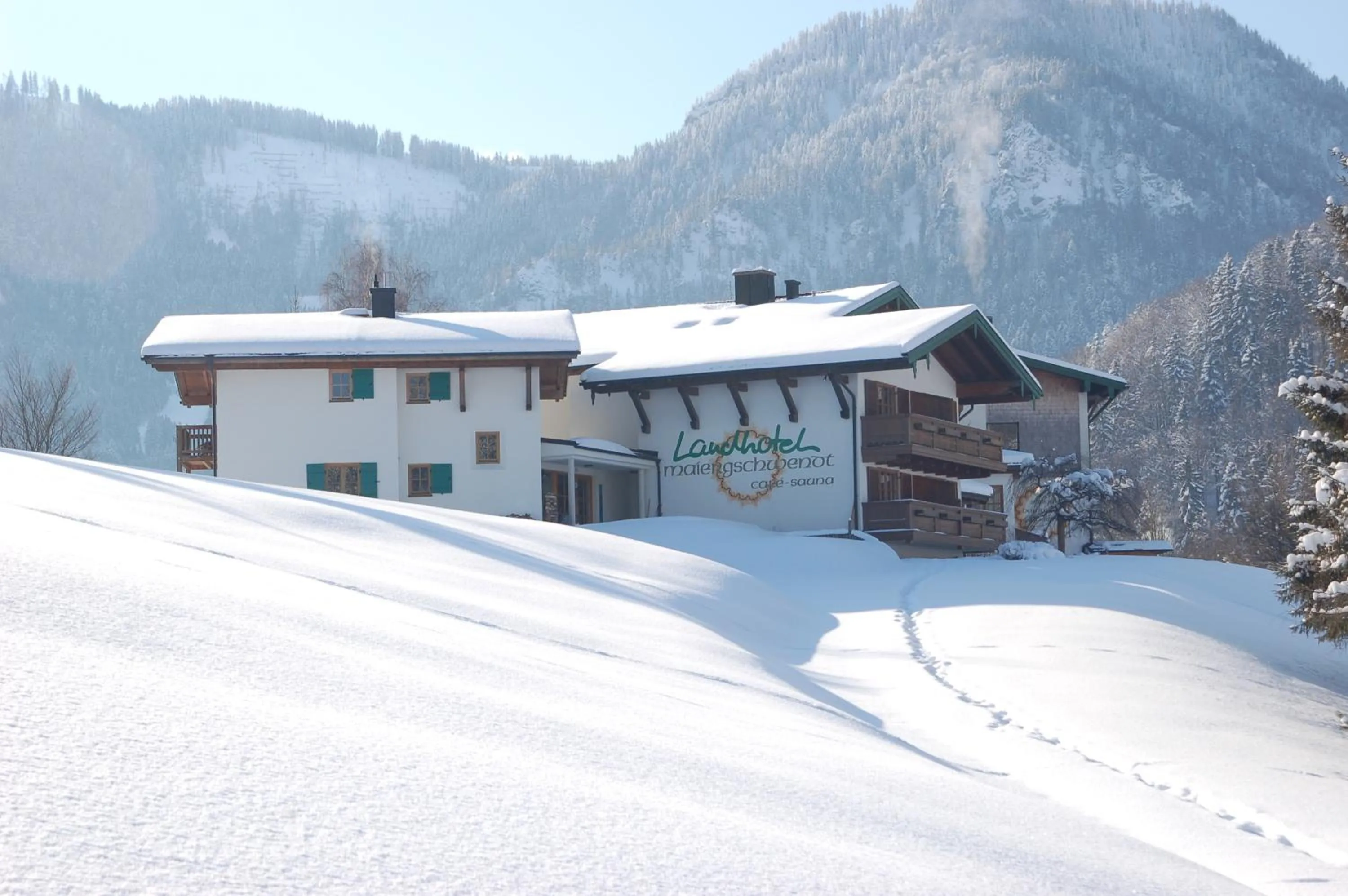 Property building in Landhotel Maiergschwendt inkl Chiemgaukarte