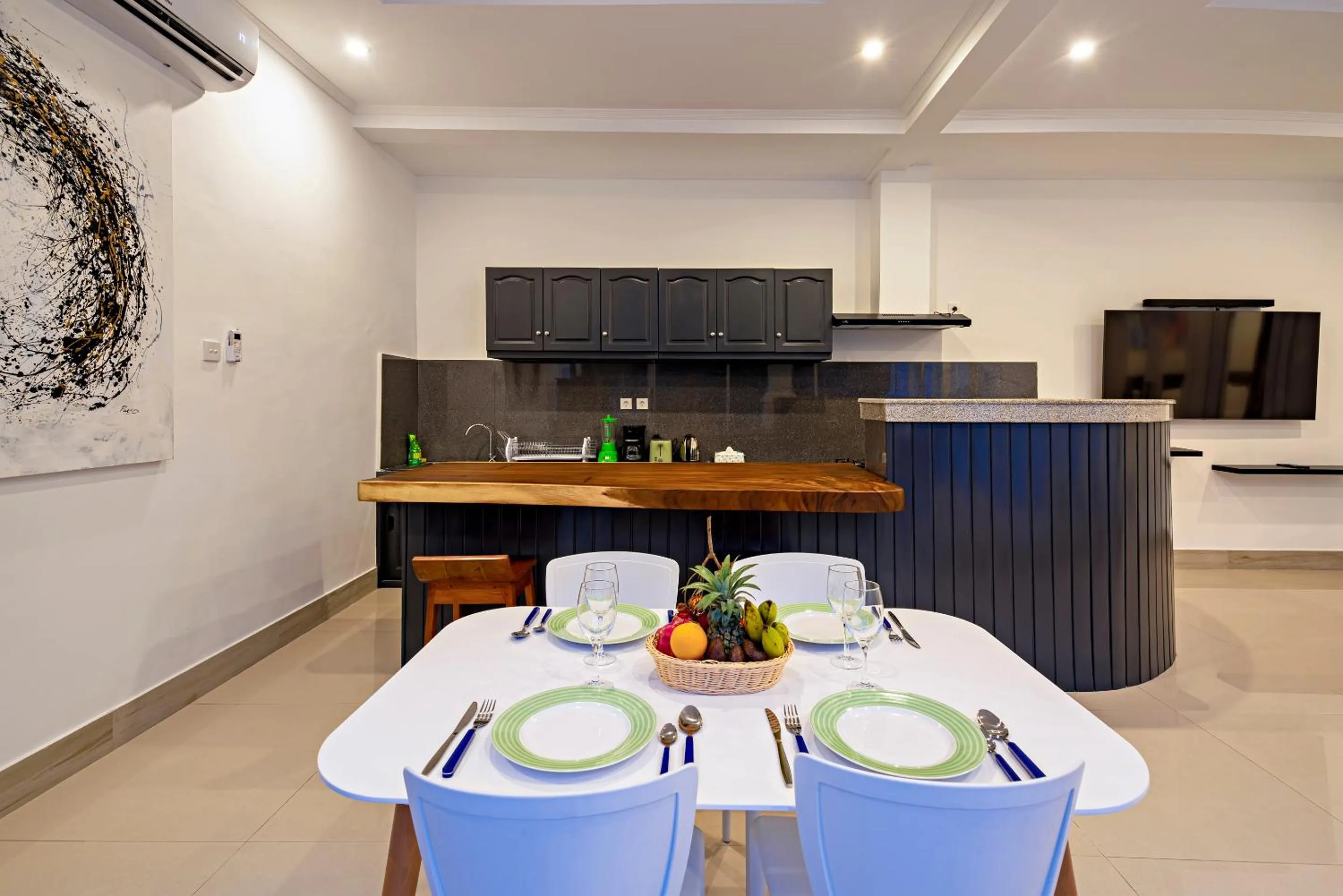 Dining area in Villa Kira - Canggu