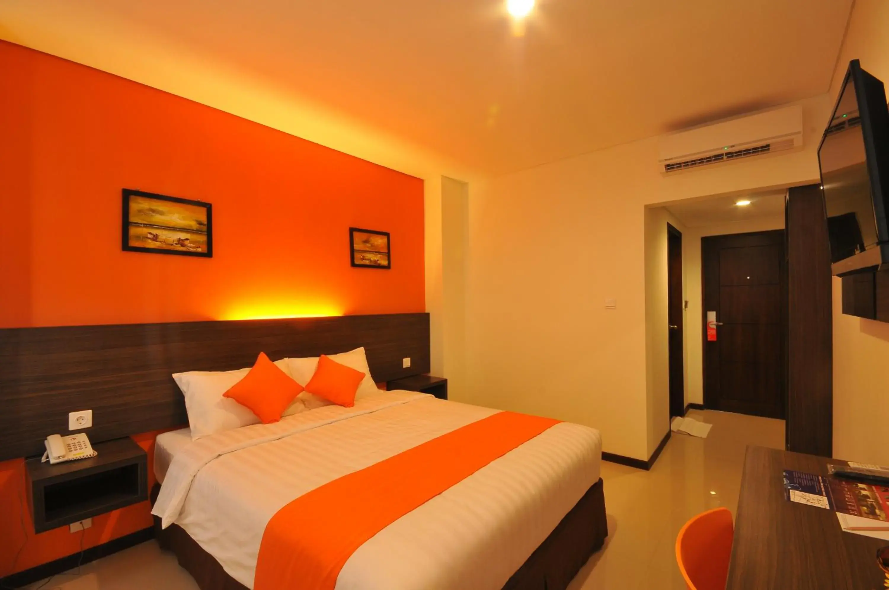 Bed in Pratama Hotel & Convention Mataram Bed in Pratama Hotel & Convention Mataram