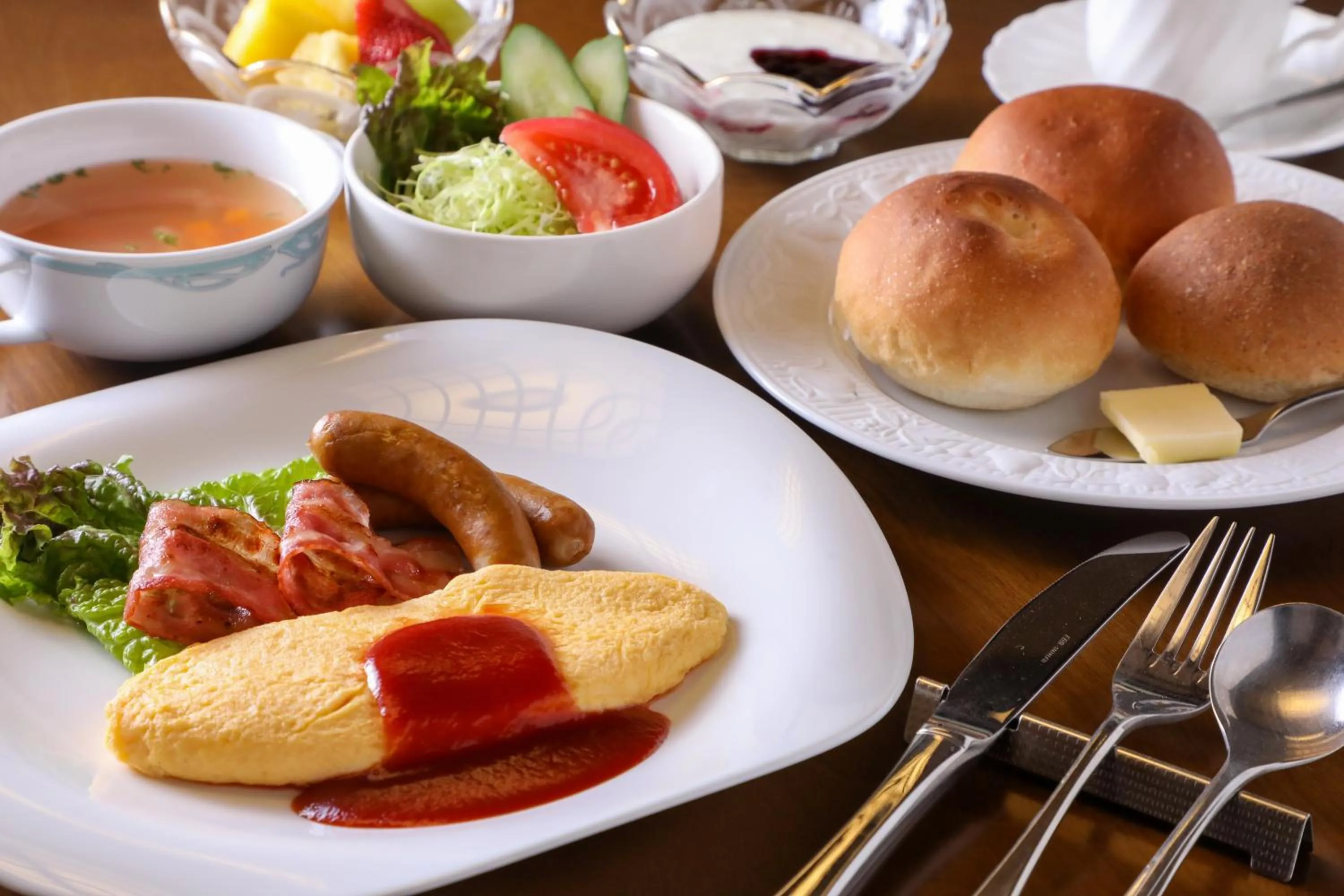 Breakfast in Iroriyado Hidaya