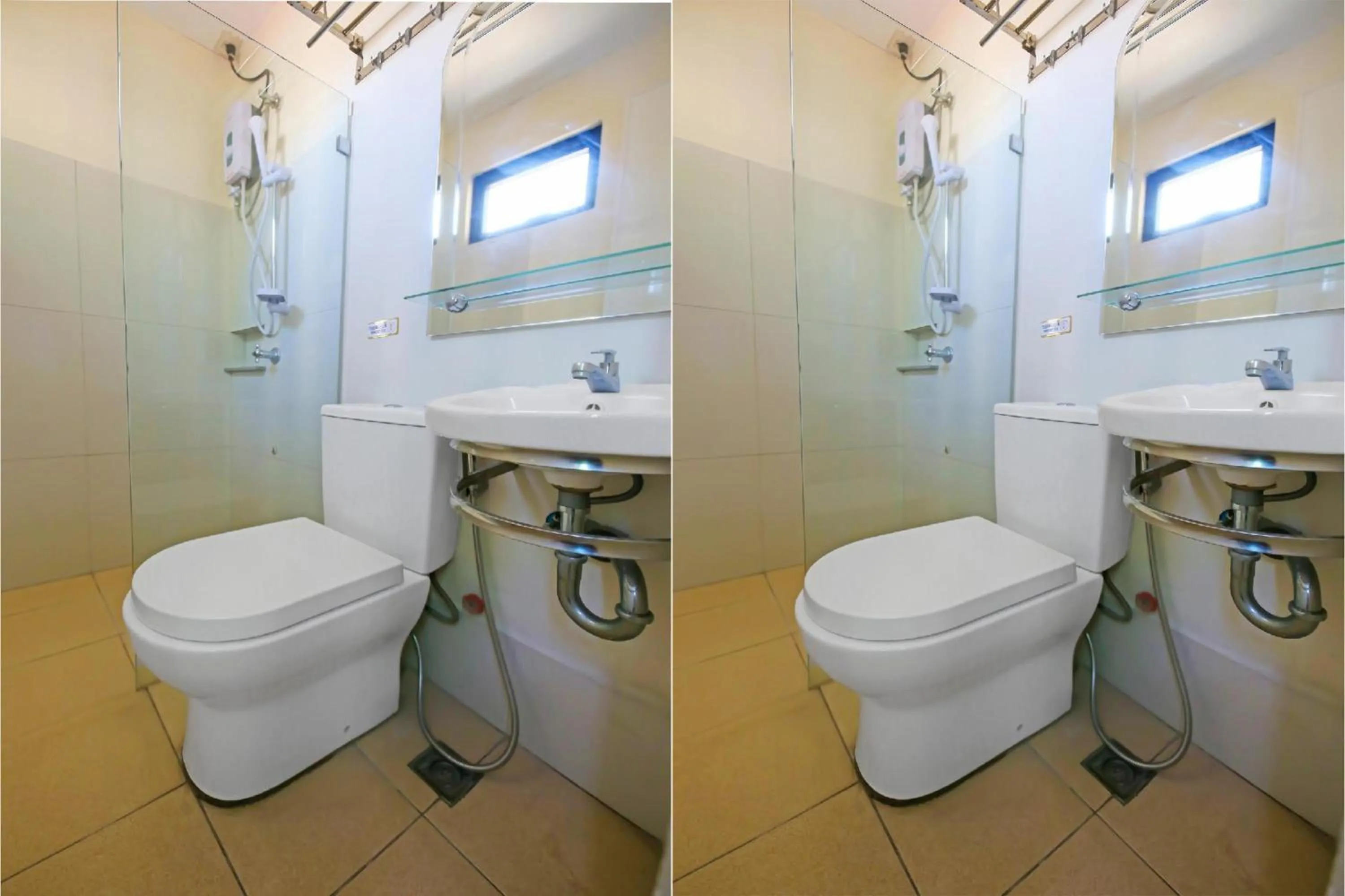 Bathroom in Loveness Apartelle