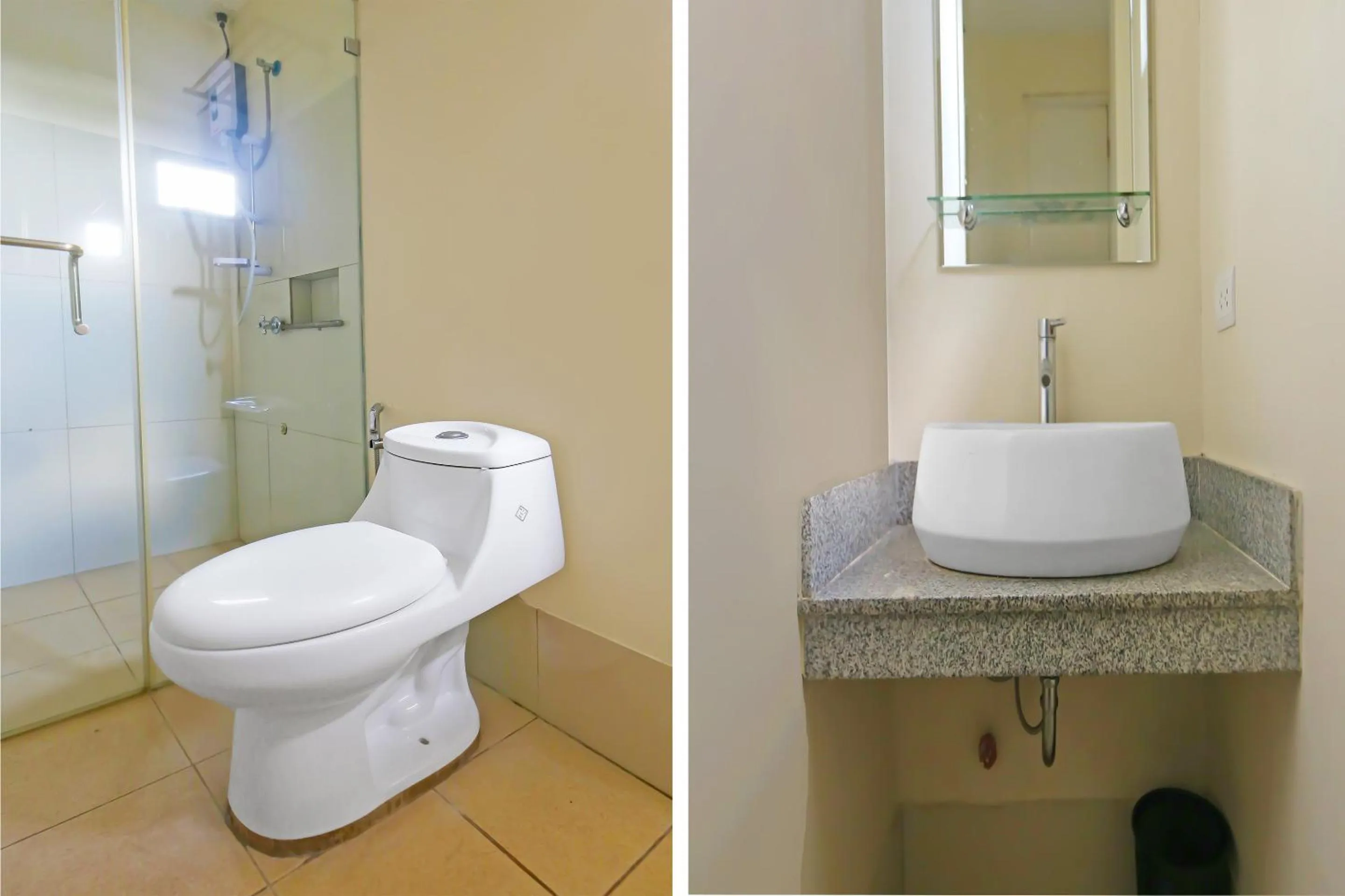 Bathroom in Loveness Apartelle