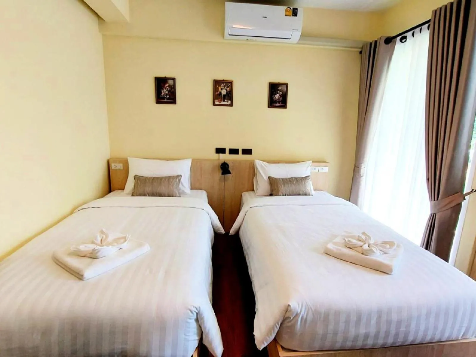 Deluxe Twin Room in Wellness World Chiva Khao Yai