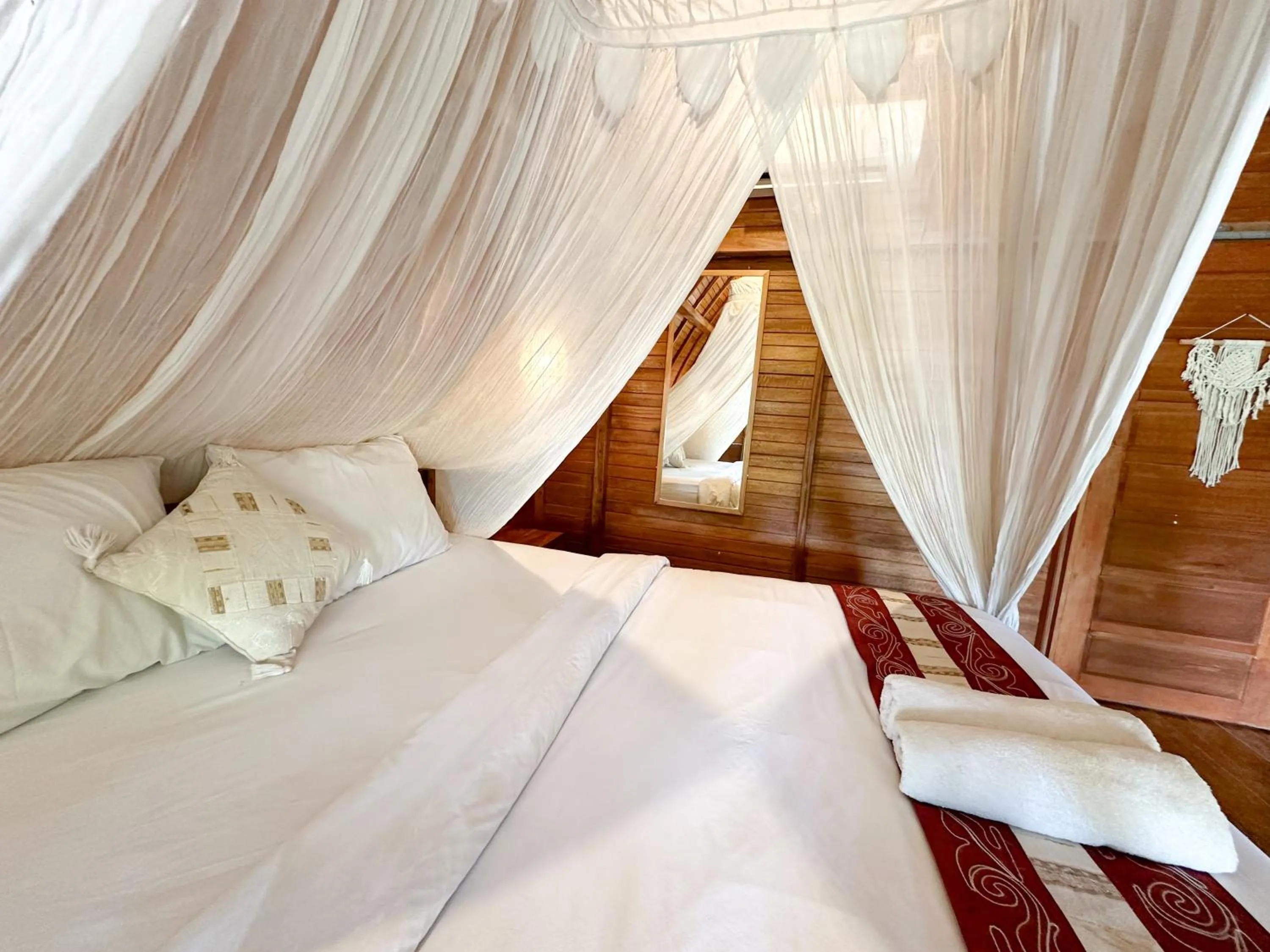 Bed in Sunset Hill Penida Resort