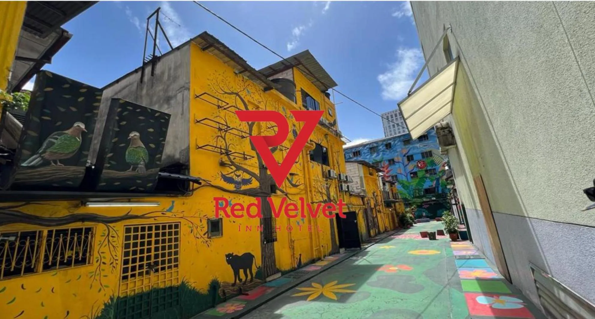Property building in Red Velvet Inn Bukit Bintang