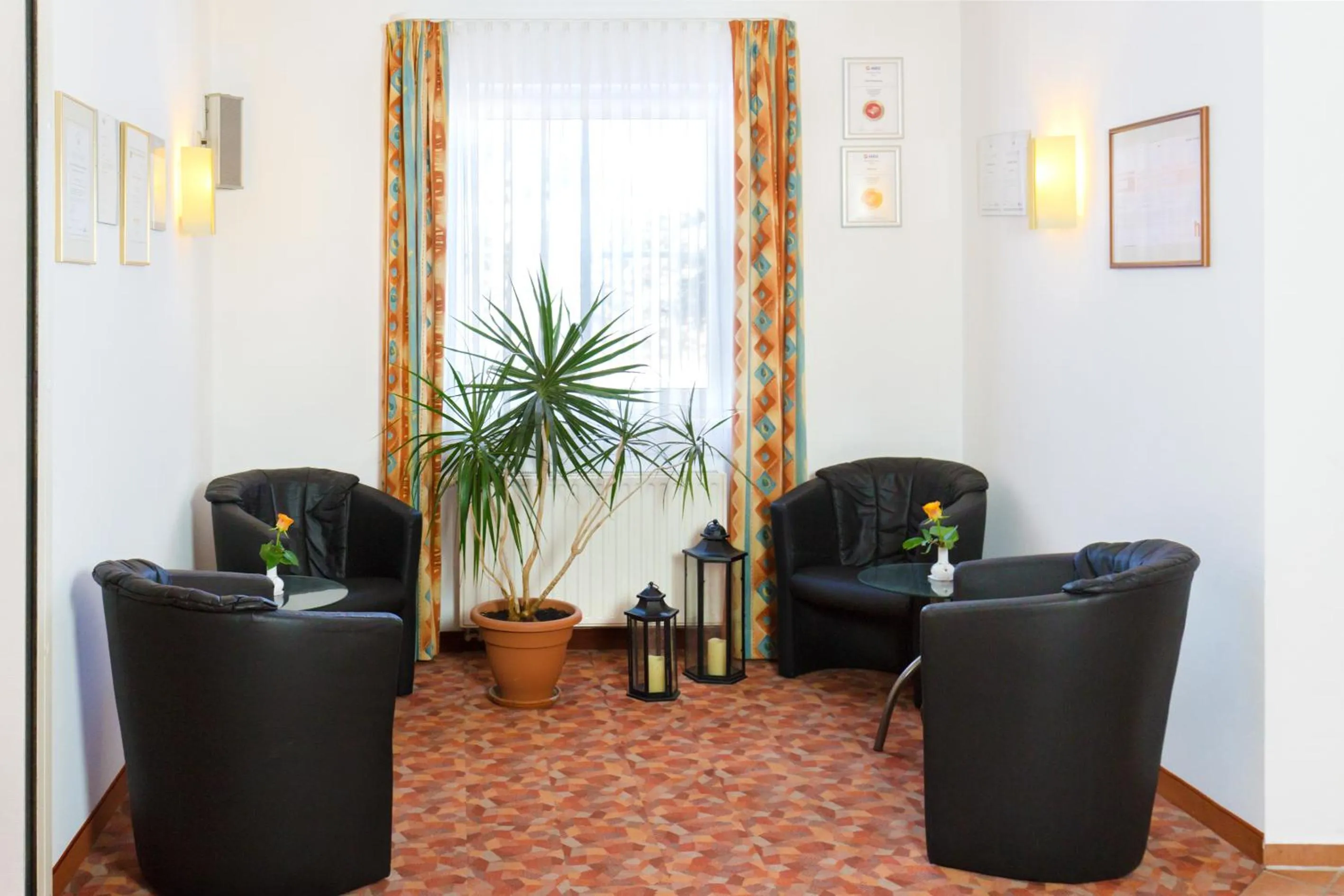 Decorative detail in Hotel Montana Lauenau