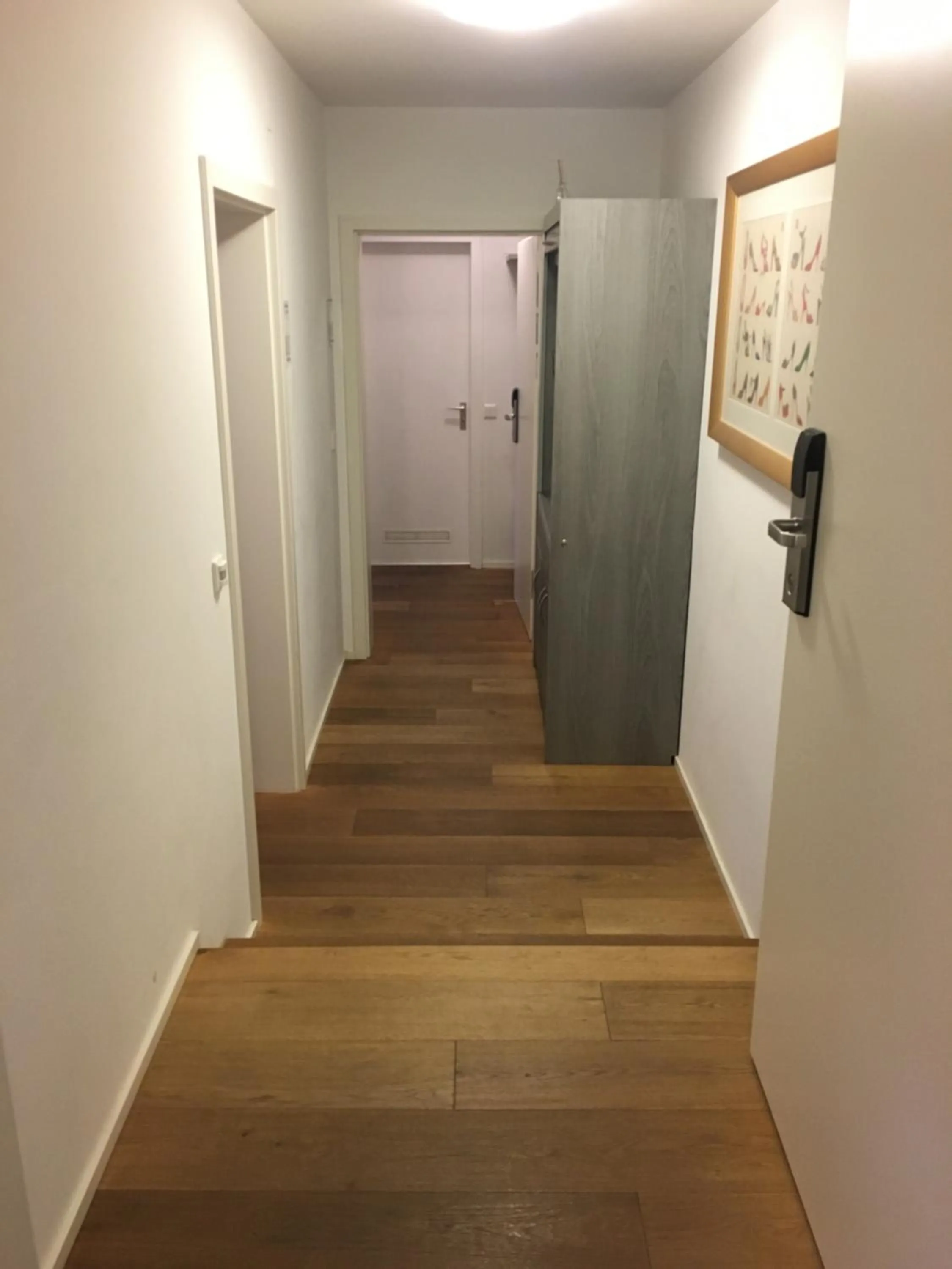 Kitchen or kitchenette in Hotel am Schloss