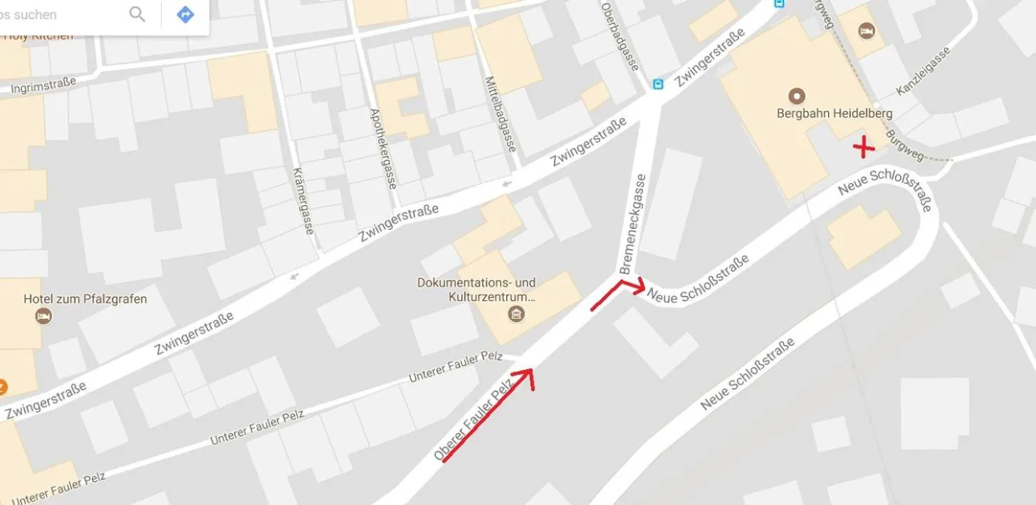 Parking in Hotel am Schloss