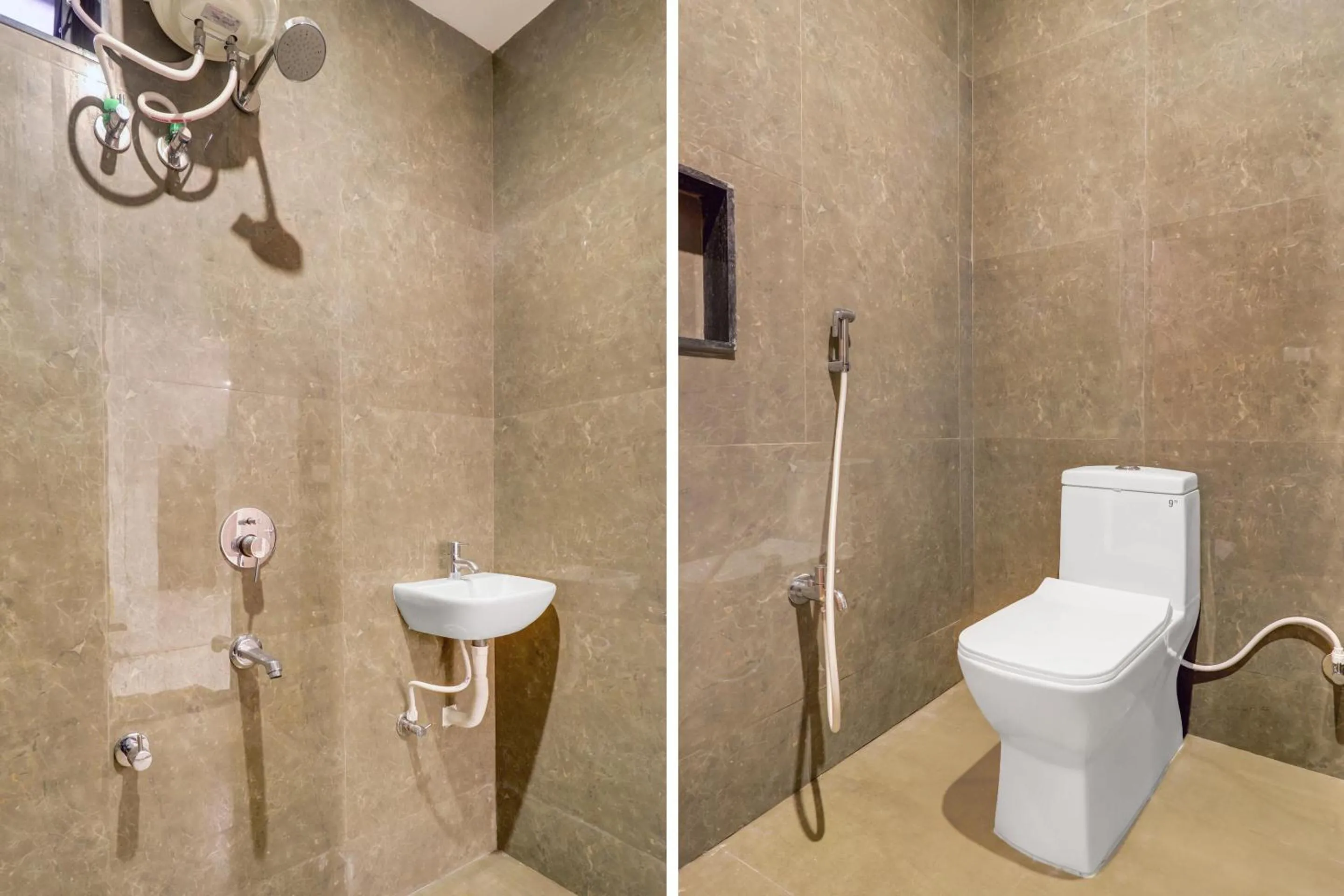 Bathroom in Townhouse OAK De Alphabet Hotel Bolarum