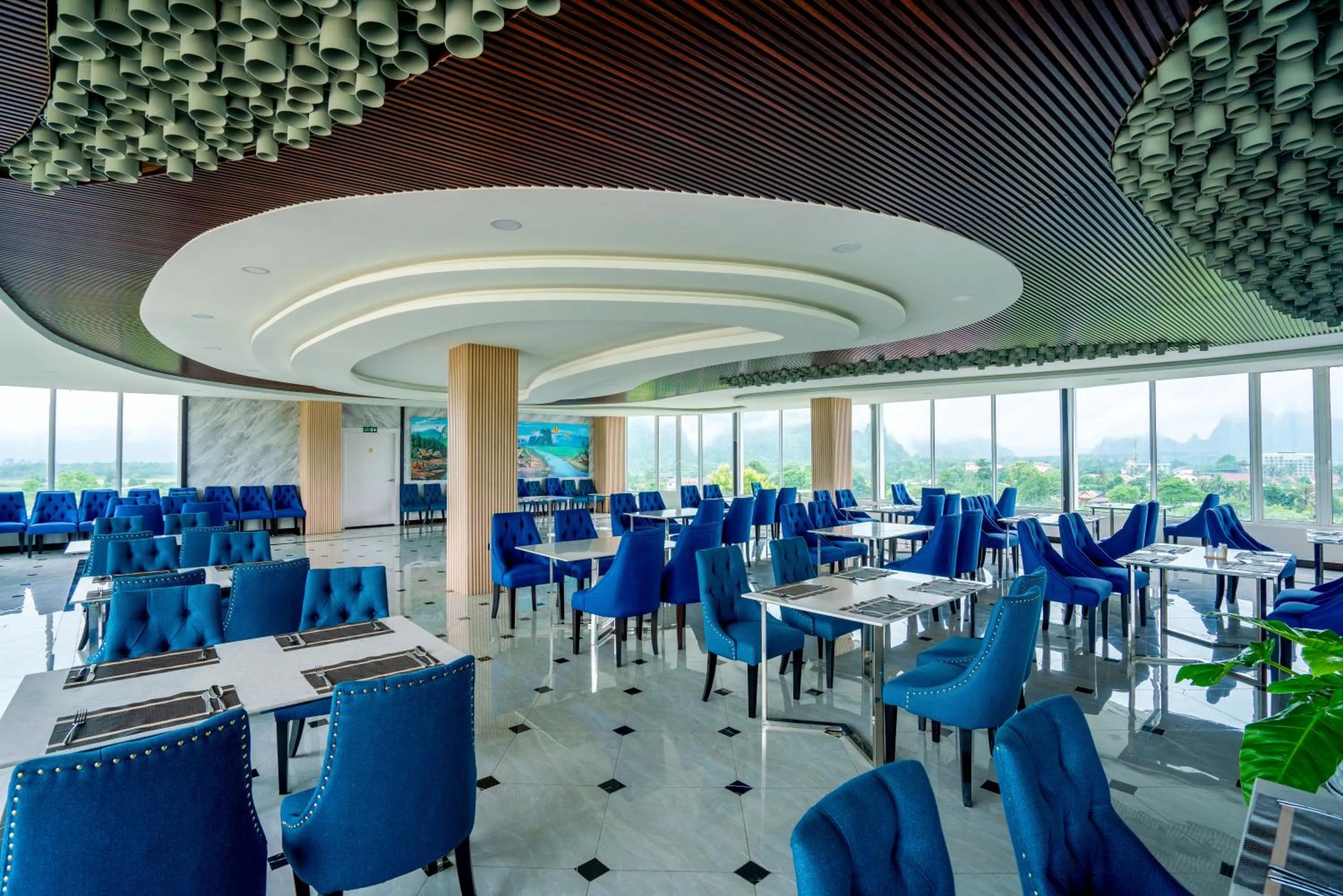 Restaurant/places to eat in S Vangvieng Boutique Hotel