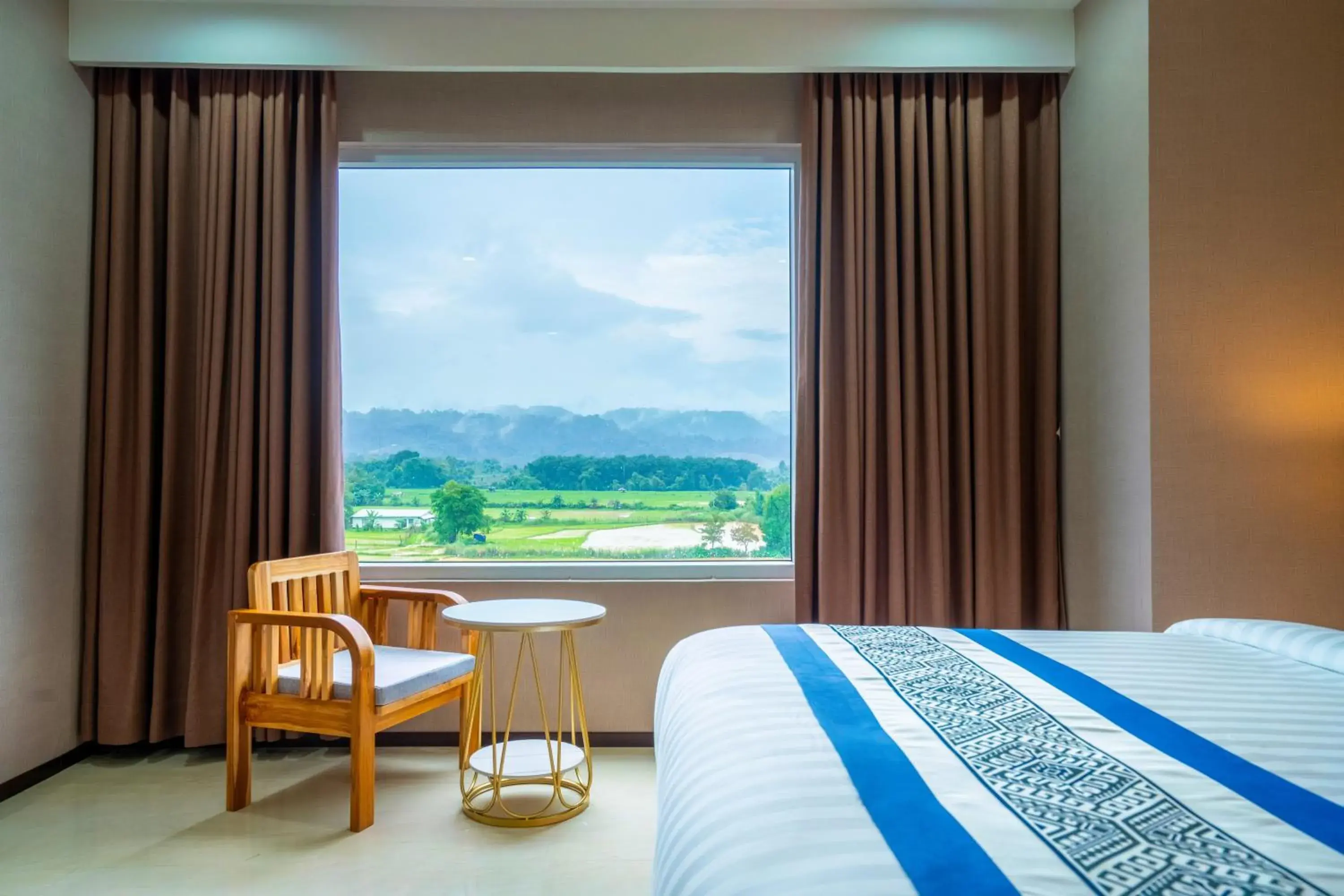 Bed in S Vangvieng Boutique Hotel Bed in S Vangvieng Boutique Hotel