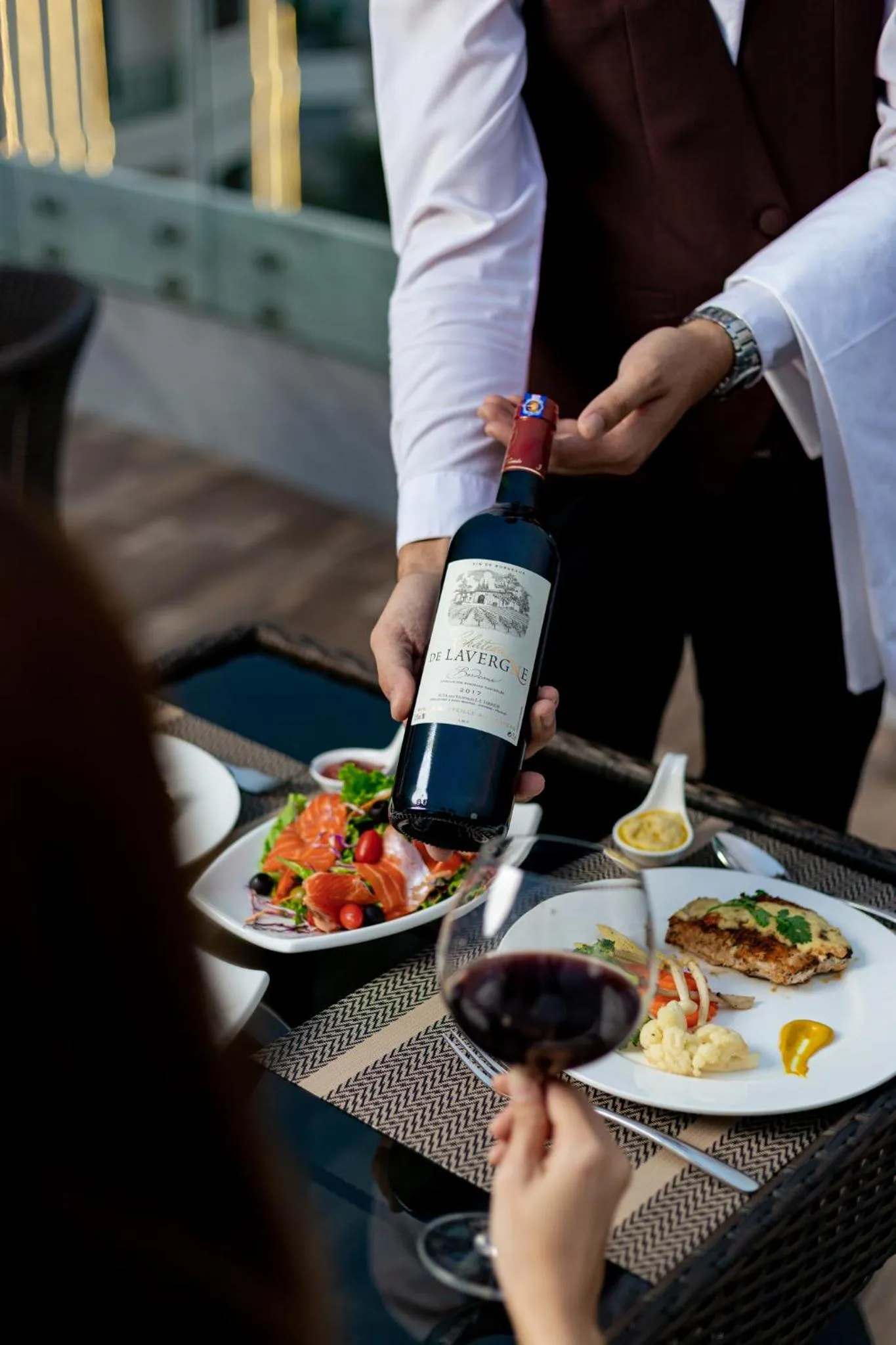 Restaurant/places to eat in S Vangvieng Boutique Hotel