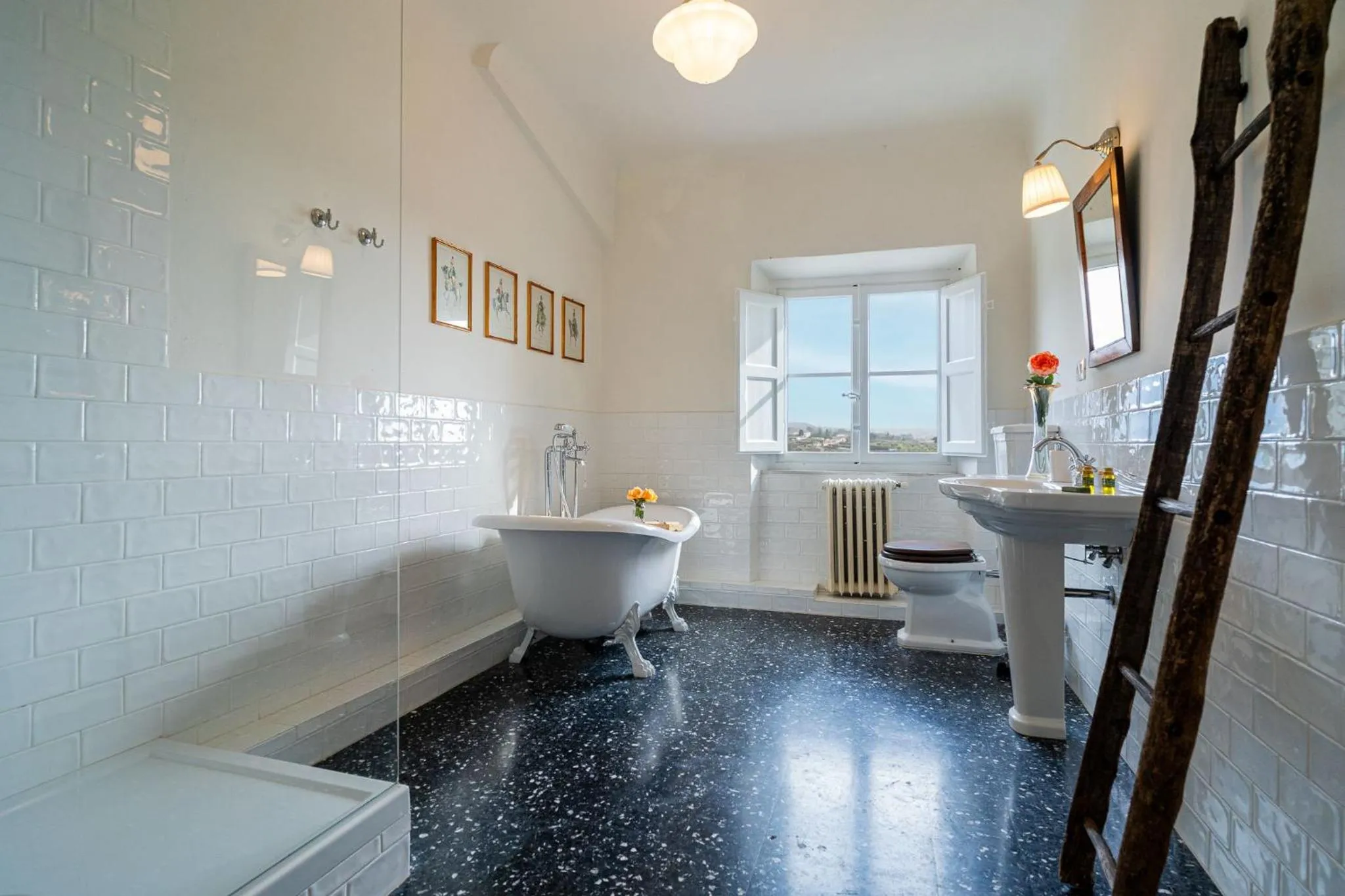 Shower in Tenuta di Tramonte Boutique Hotel