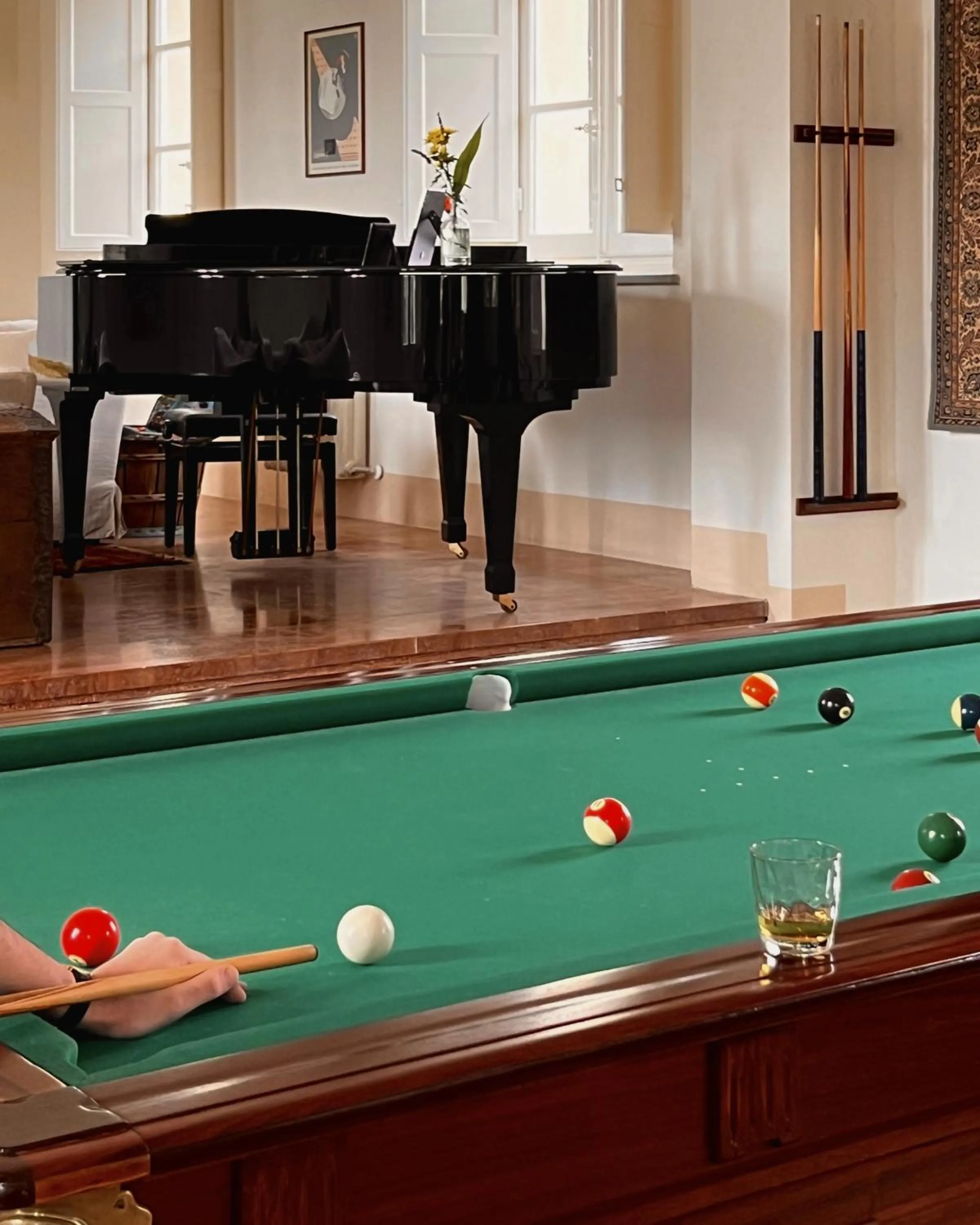 Billiard in Tenuta di Tramonte Boutique Hotel