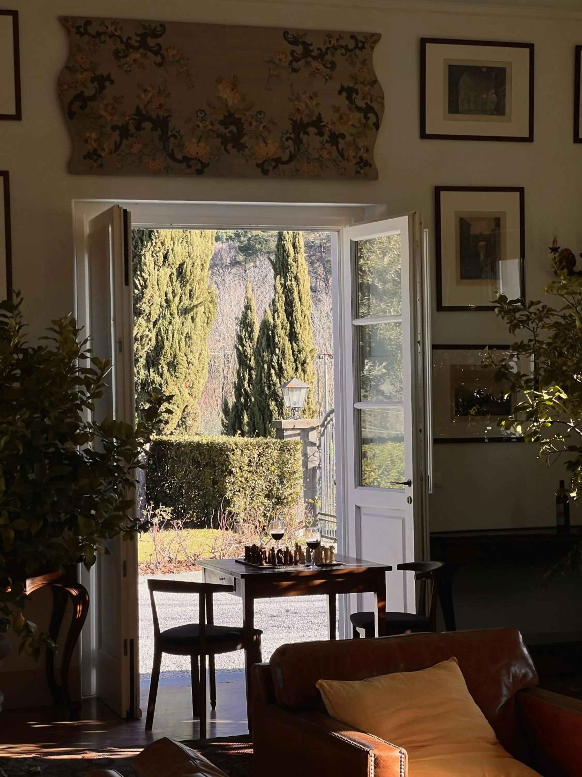 Living room in Tenuta di Tramonte Boutique Hotel