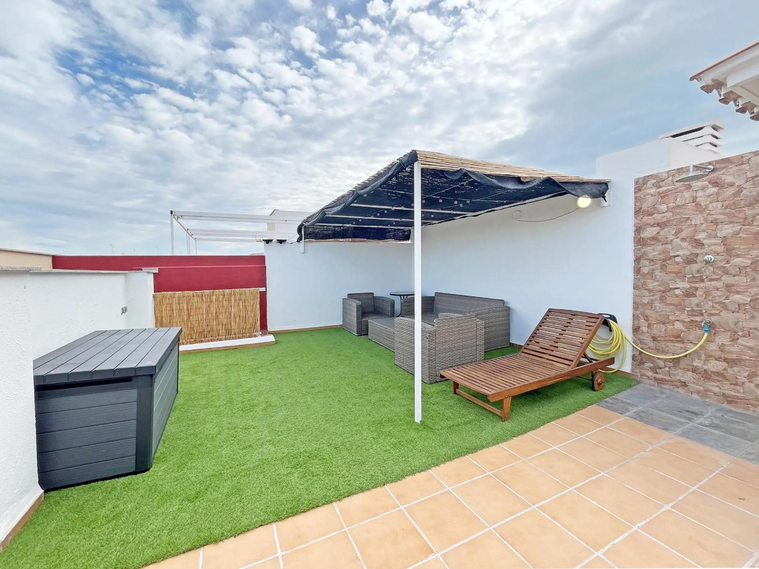 Global Vacacional, Apartamento para 5 personas con terraza y barbacoa