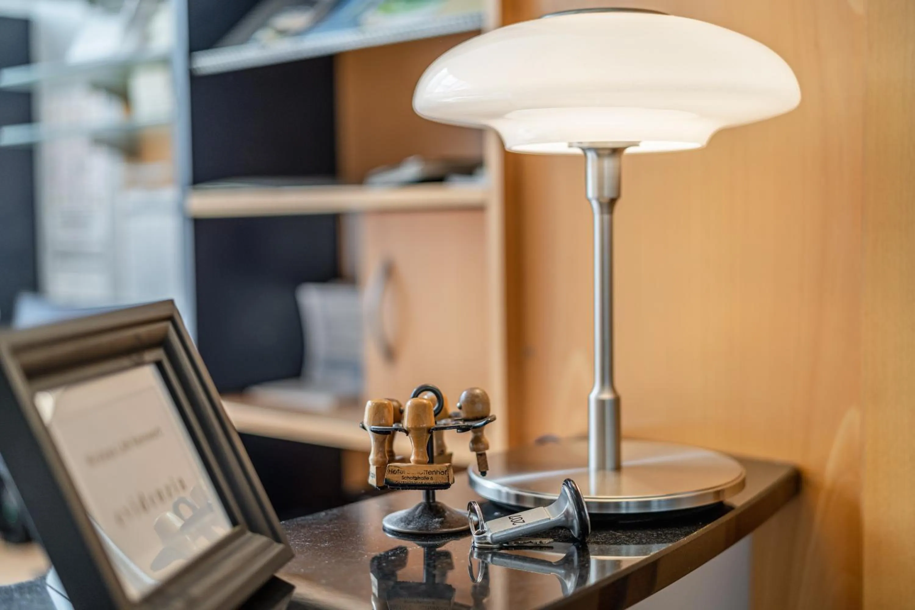 Lobby or reception in Hotel Schottenhof