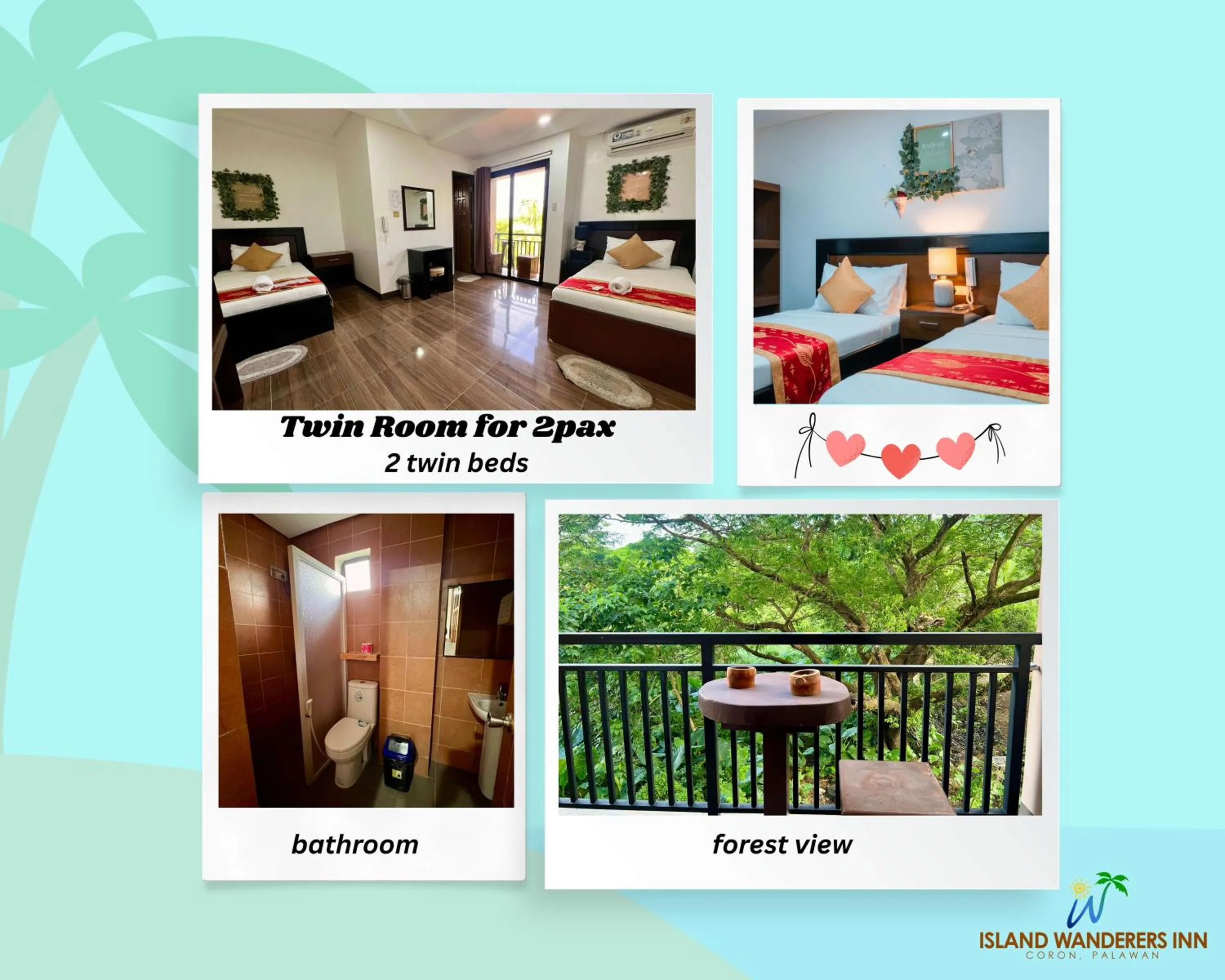 Bed in Island Wanderers Inn